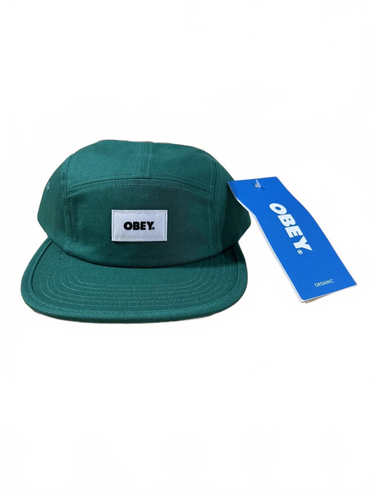 Obey Obey Green Adjustable 5-Panel Low Profile Hat Size ONE SIZE - 1 Thumbnail