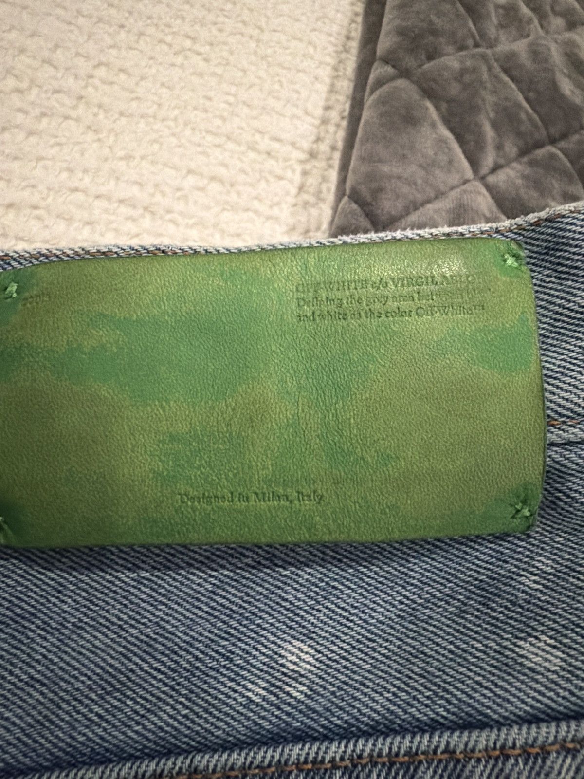 Off-White Baggy Blue Jeans Size US 36 / EU 52 - 4 Thumbnail