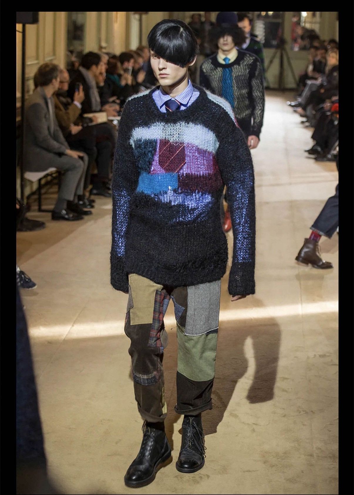 Junya Watanabe GRAIL 2014 Runway Punk Mohair Knit Size US S / EU 44-46 / 1 - 2 Thumbnail