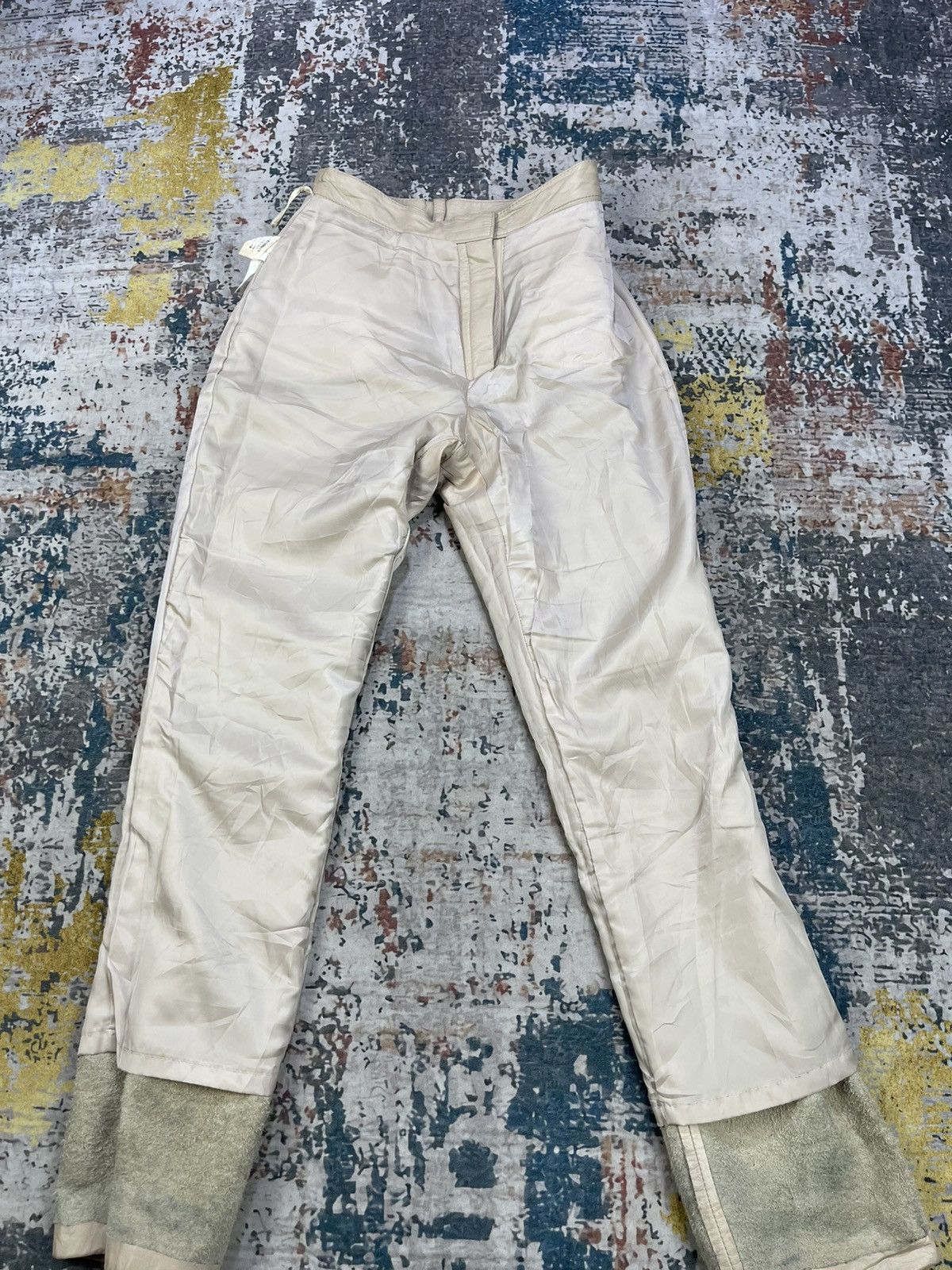 Genuine Leather Le Panier Marque Deposee Leather Pants Size 24" / US 00 / IT 34 - 12 Thumbnail