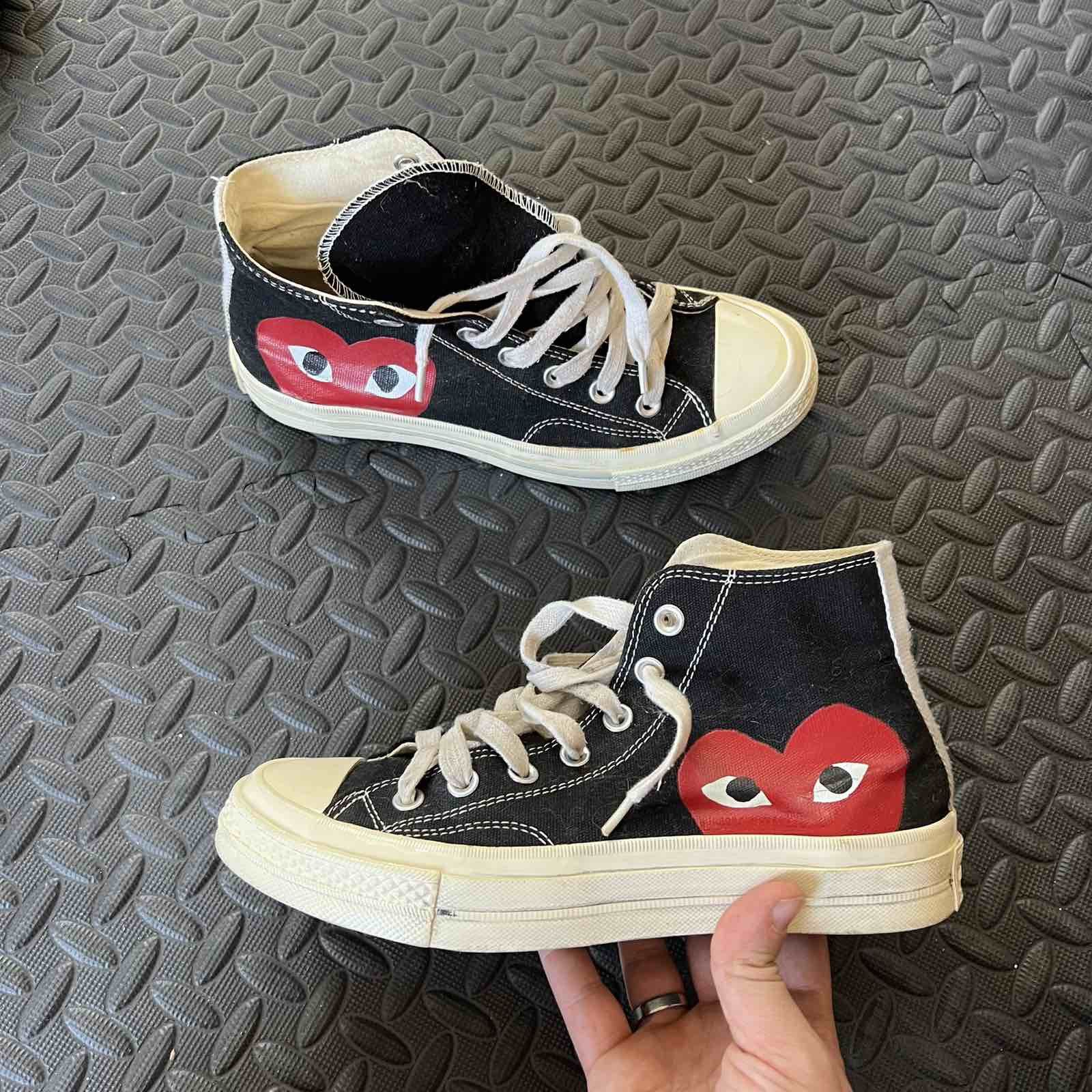 Comme des Garcons Comme des garcons cdg play converse chuck Taylor Size US 7 / EU 40 - 1 Thumbnail