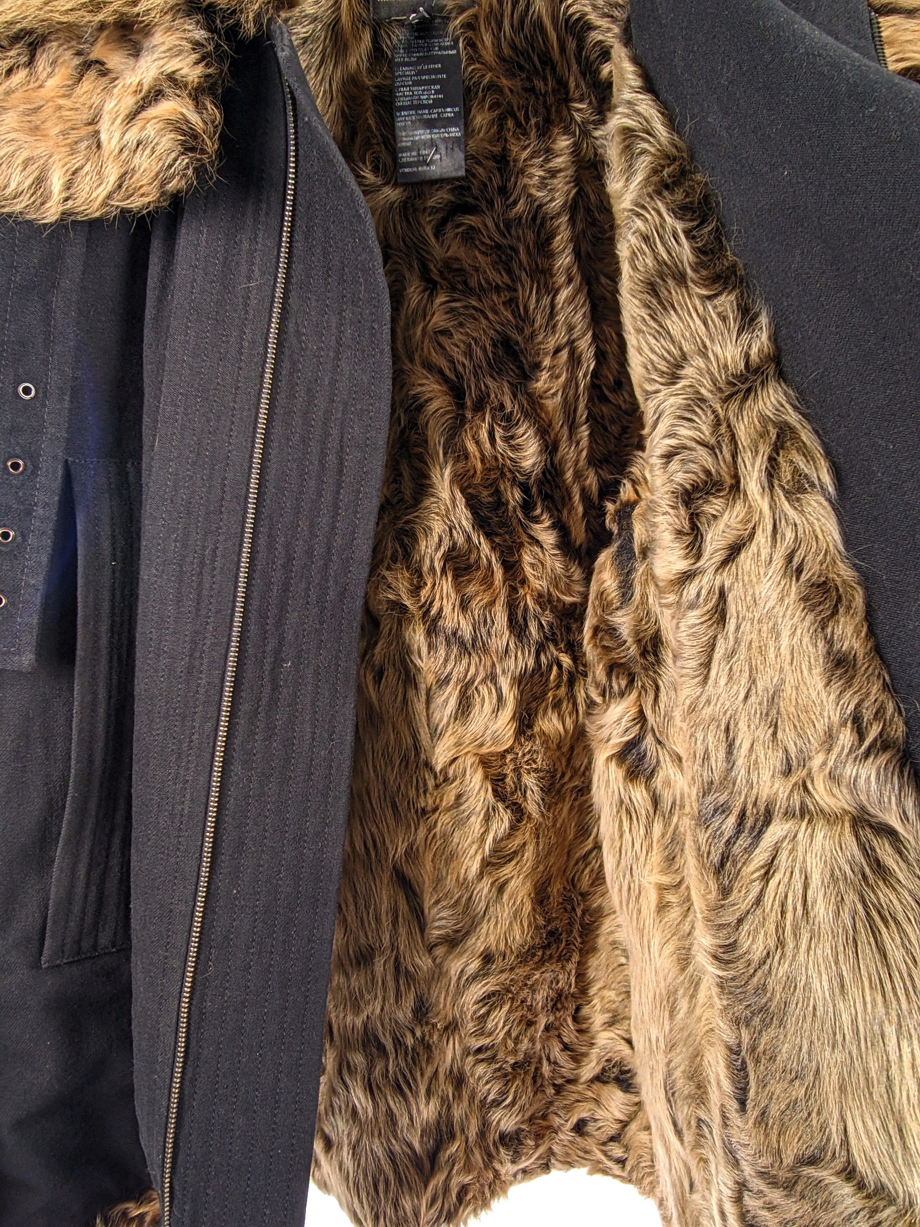 Ann Demeulemeester Ann Demeulemeester Fur jacket Size US L / EU 52-54 / 3 - 5 Thumbnail