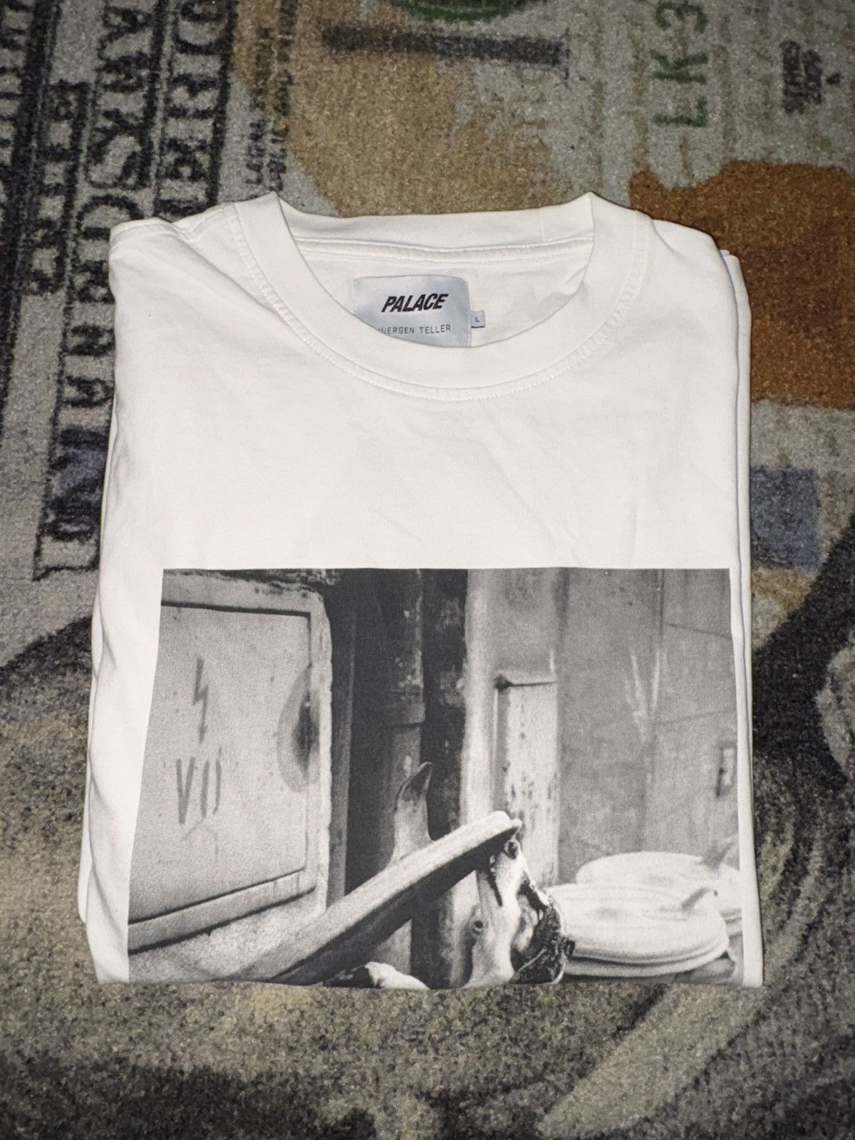 Palace Palace Juergen Teller 1 T-Shirt White Size US L / EU 52-54 / 3 - 4 Thumbnail