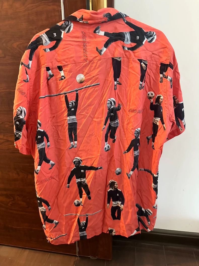 Wacko Maria Wacko maria Bob Marley Collaborative Cuban Collar Soccer P Size US M / EU 48-50 / 2 - 7 Thumbnail
