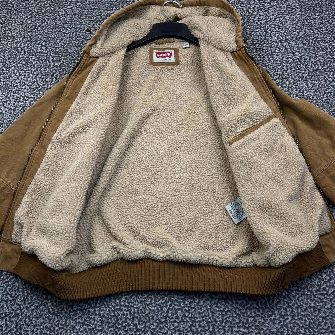 Levi's Levi's Bomber Jacket Sherpa Lined Workwear Hooded Full Zip M Size US M / EU 48-50 / 2 - 6 Thumbnail