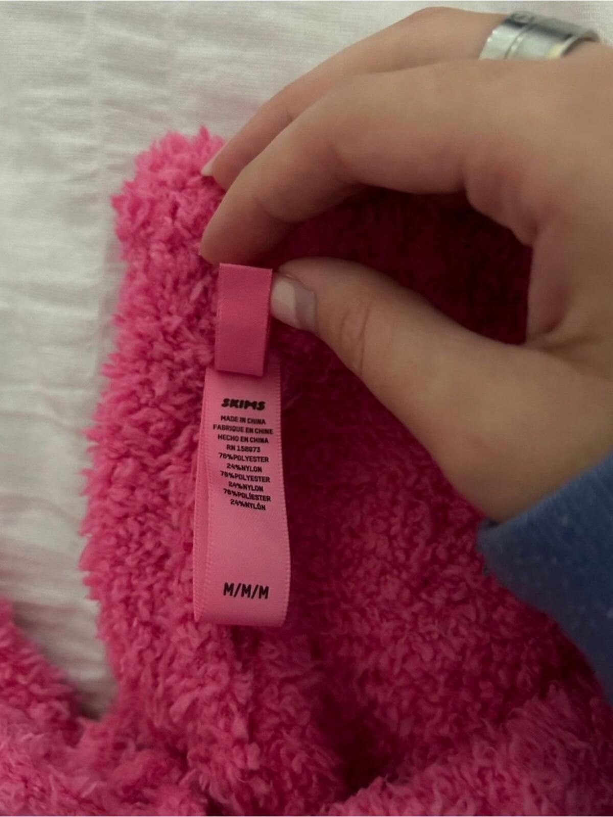 Swims SKIMS Fuzzy Pink Limited Edition Joggers Size 32" / US 10 / IT 46 - 2 Thumbnail