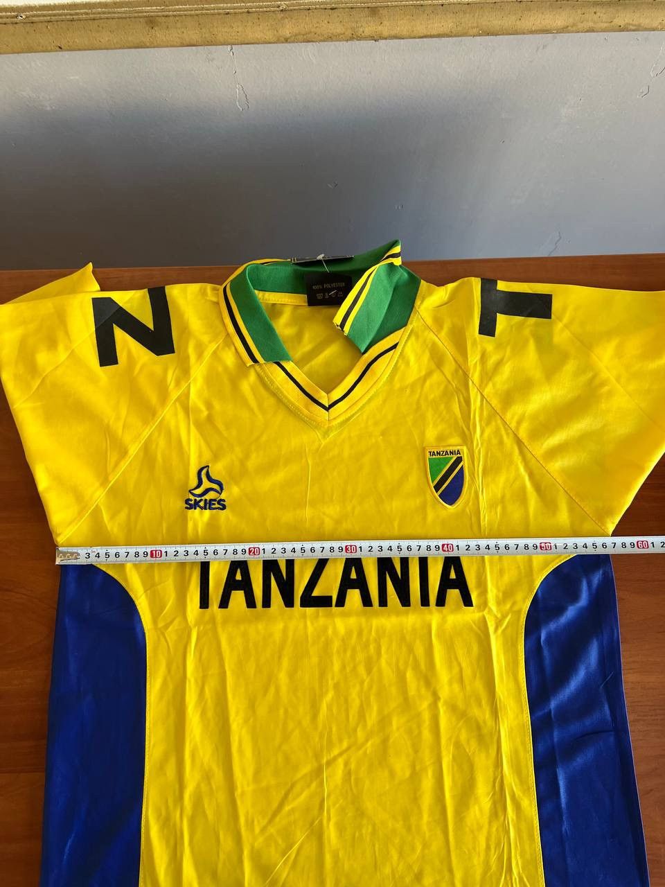 Vintage NEW! 2003/06 TANZANIA TEAM AWAY SOCCER FOOTBALL JERSEY SKIES Size US M / EU 48-50 / 2 - 20 Thumbnail