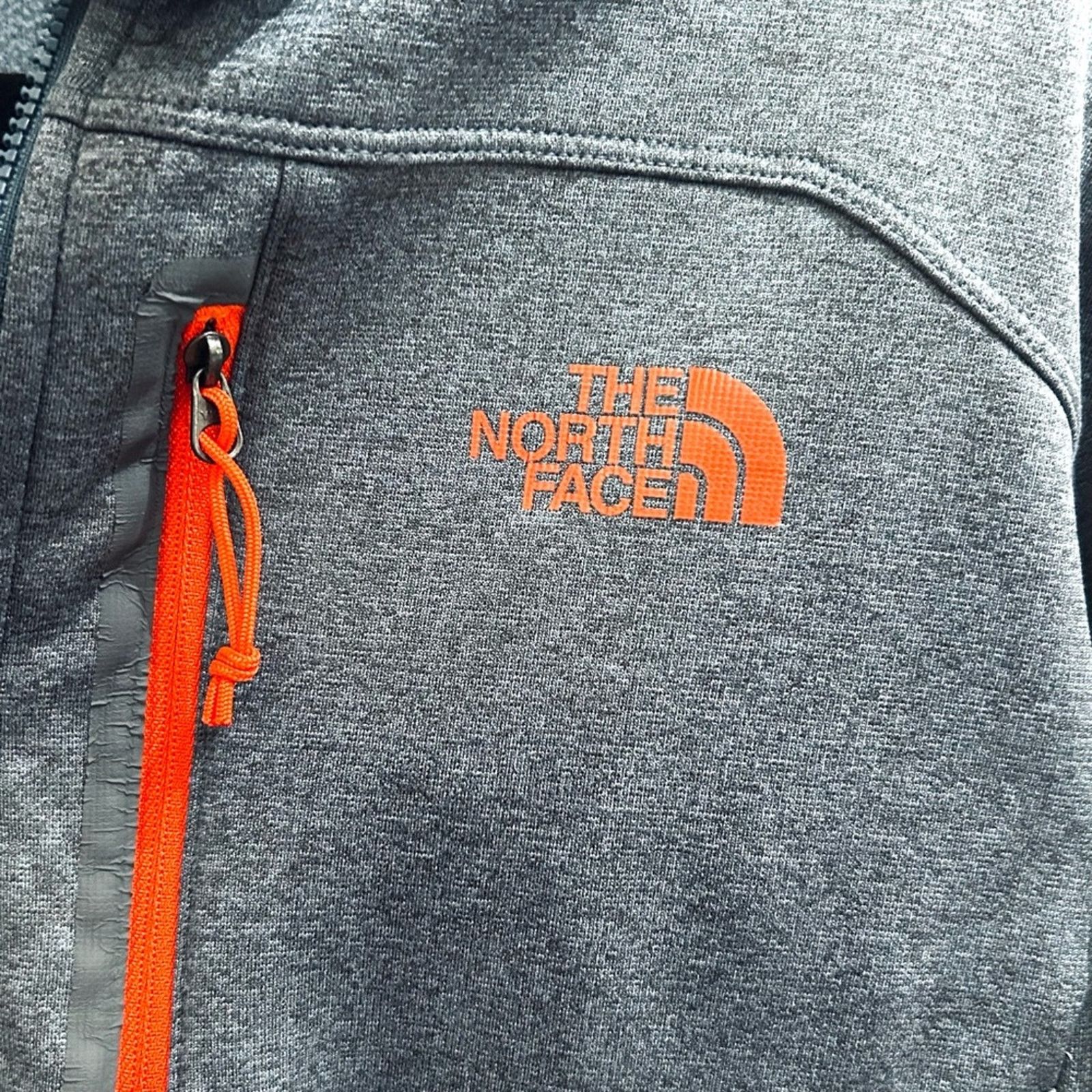 The North Face The north face half zip men’s pullover gray/orange size L Size US L / EU 52-54 / 3 - 4 Thumbnail
