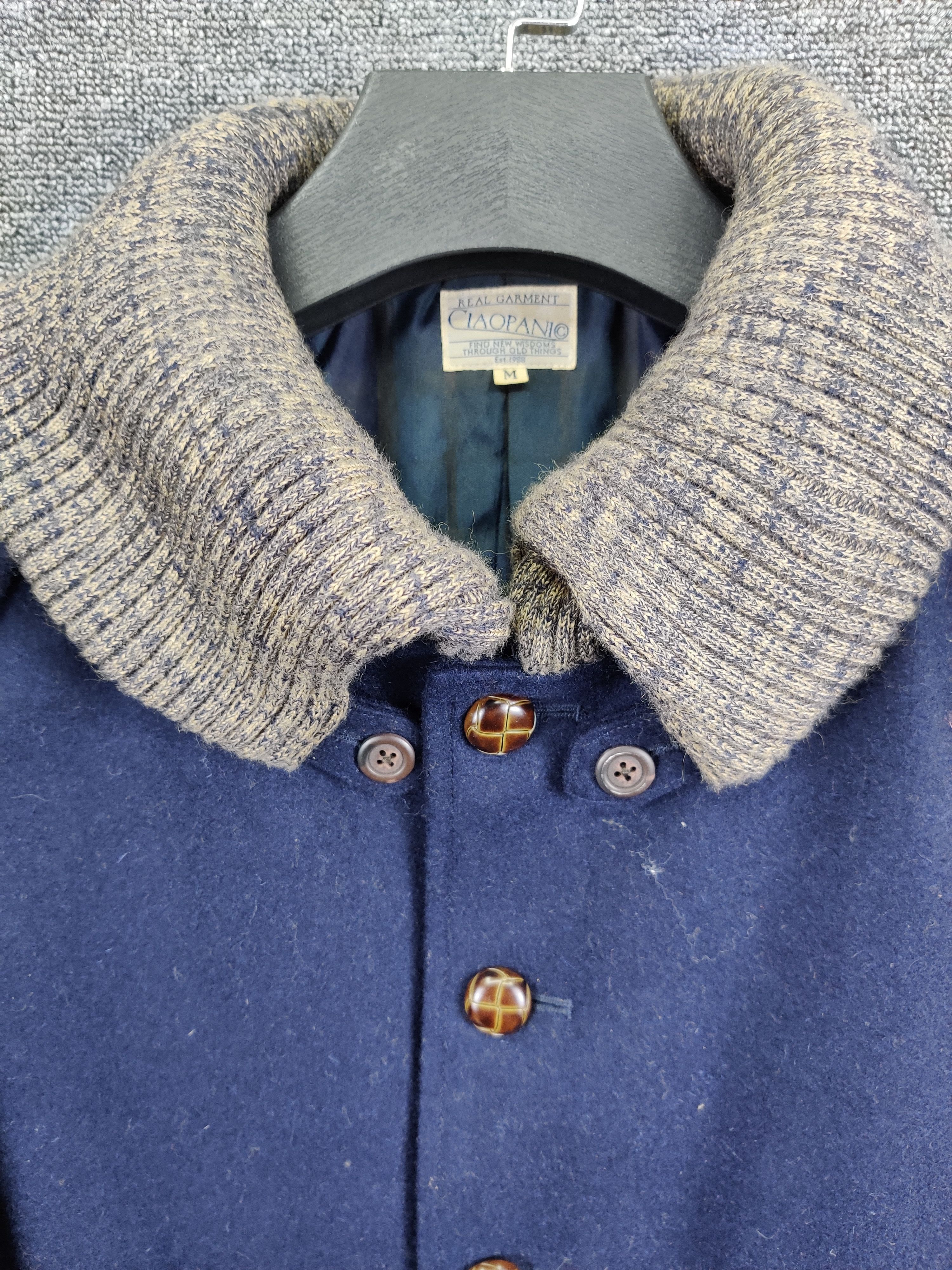 Ciaopanic Vintage Ciaopanic Shawl Collar Wool Single Breasted Coat Size US M / EU 48-50 / 2 - 3 Thumbnail