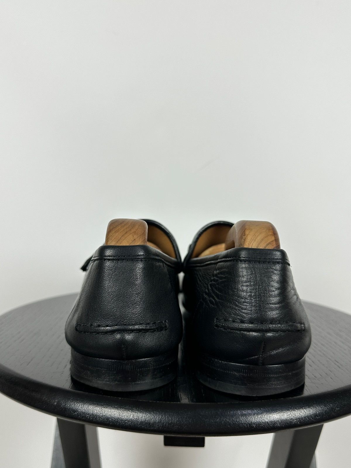 Gucci Gucci Horsebit Black Leather Slip On Loafers Size US 9 / EU 42 - 10 Thumbnail