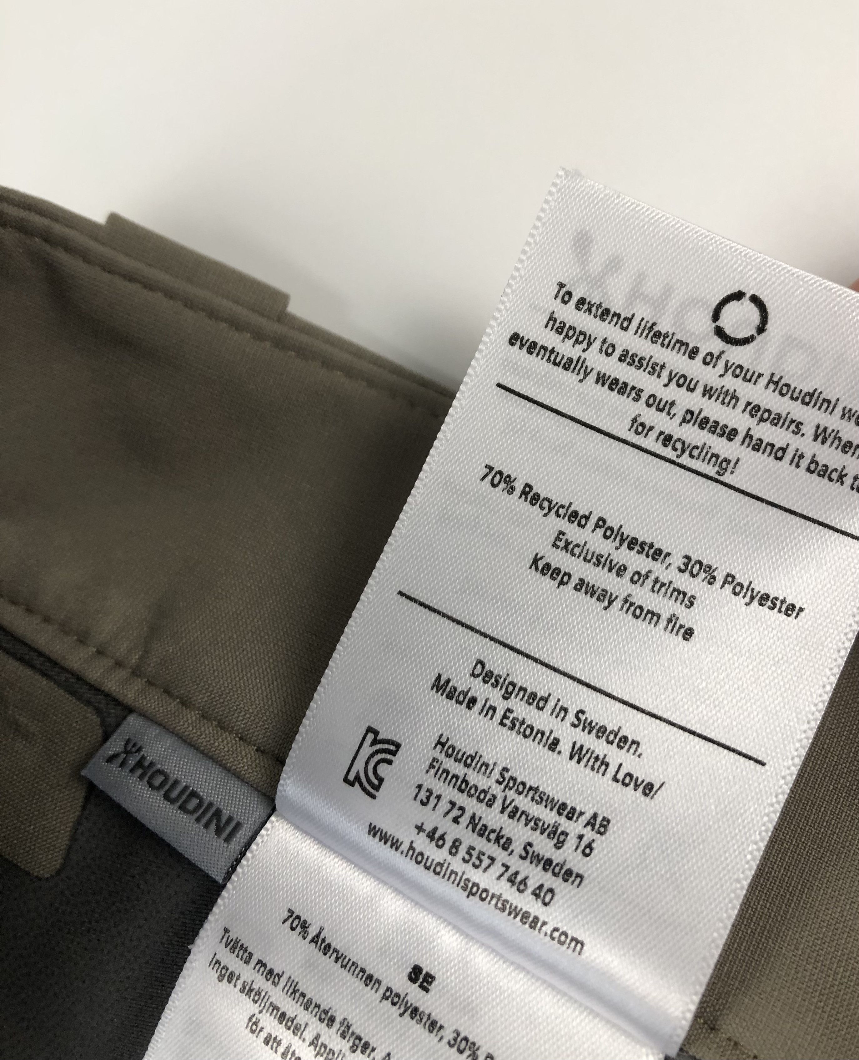 Houdini Houdini Men’s Jo Waterproof Pants Size US 34 / EU 50 - 10 Thumbnail
