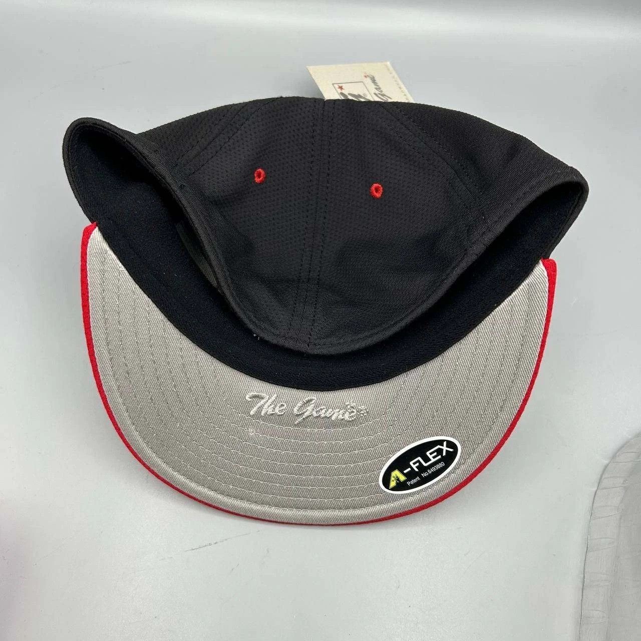 The Game East Mississippi Hat Men Black Red The Game Fitted Cap New M Size ONE SIZE - 8 Thumbnail