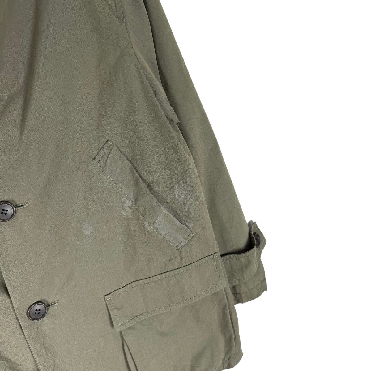 Issey Miyake ❄️PLANTATION ISSEY MIYAKE SHAWL COLLAR BUTTON JACKET Size M / US 6-8 / IT 42-44 - 6 Thumbnail