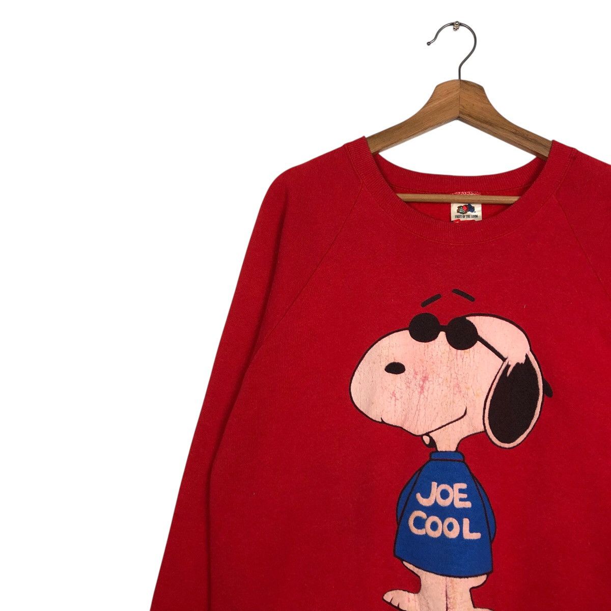 Vintage Vintage 80s Snoopy Joe Cool New York Sweatshirt USA Pullover Size US XL / EU 56 / 4 - 8 Thumbnail