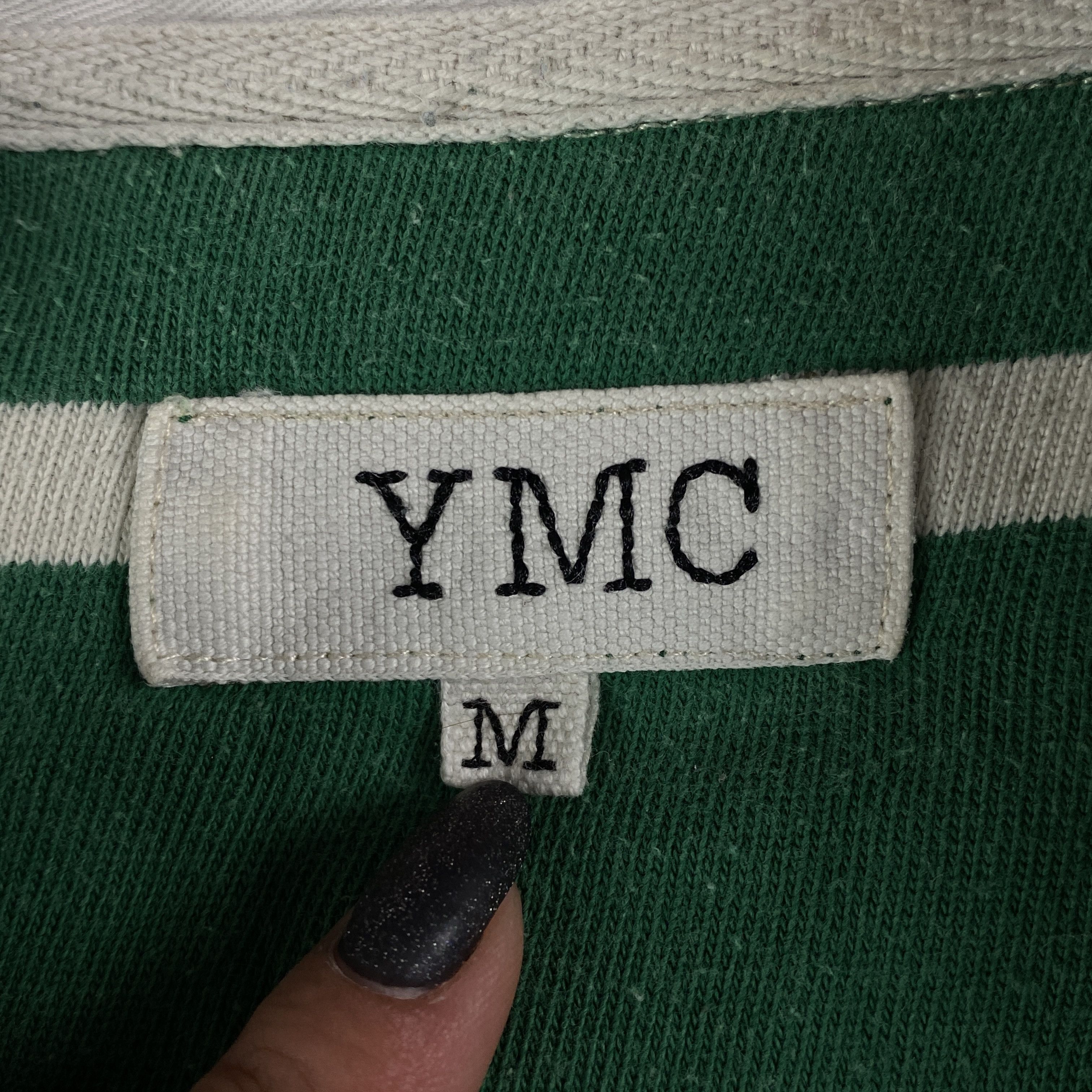 YMC Mens Short Sleeve Polo T-Shirt YMC Size M Cotton Size US M / EU 48-50 / 2 - 4 Thumbnail