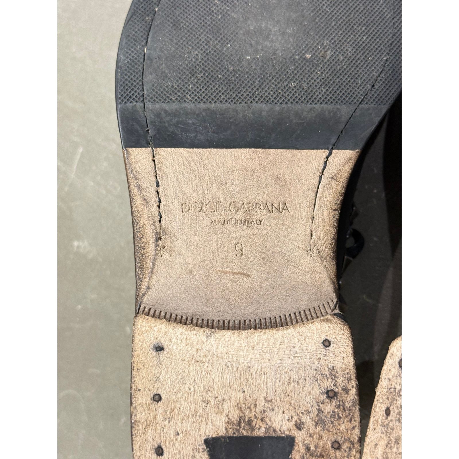 Dolce & Gabbana 2000s Dolce & Gabbana studded metal derby Size US 9.5 / EU 42-43 - 8 Thumbnail
