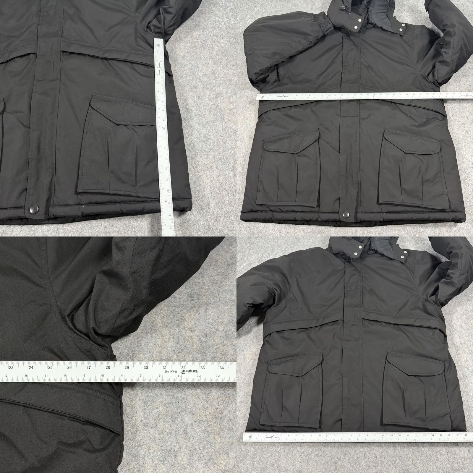 Red Kap Red Kap Parka Jacket Hooded Winter Outdoor Heavyweight Men's XL Black Size US XL / EU 56 / 4 - 10 Thumbnail