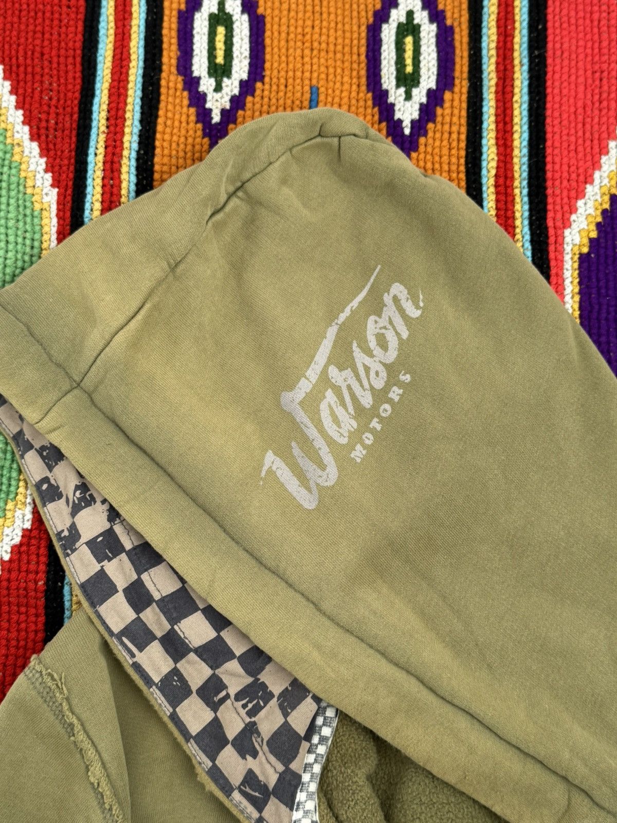 Vintage Vintage Carbon Hoodie by Warson Motors (Ferarri nascar) Size US M / EU 48-50 / 2 - 6 Thumbnail