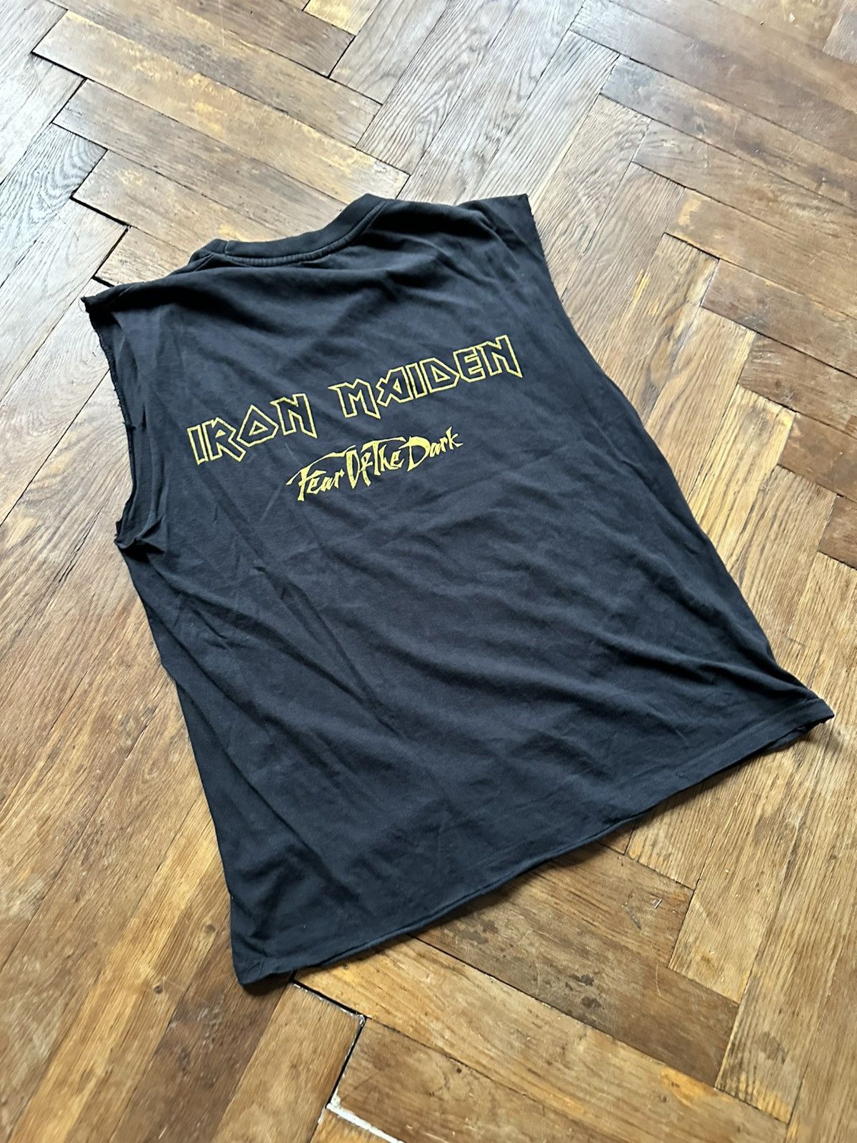 Iron Maiden Vintage 1992 Iron Maiden Fear Of The Dark tee Size US L / EU 52-54 / 3 - 4 Thumbnail