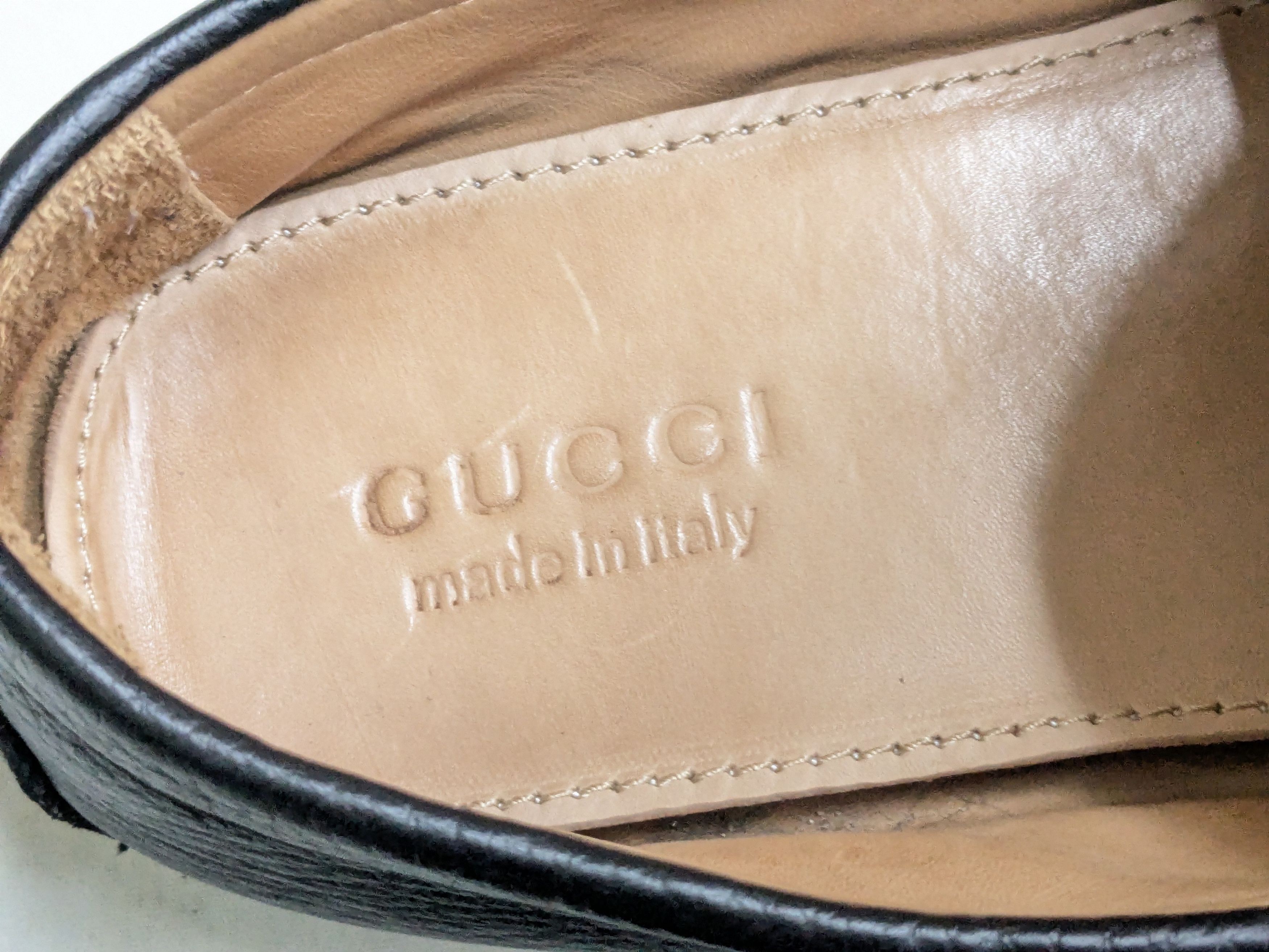 Gucci Gucci Horsebit Driving Loafers Black Leather 9 Slip On Size US 9 / EU 42 - 8 Thumbnail