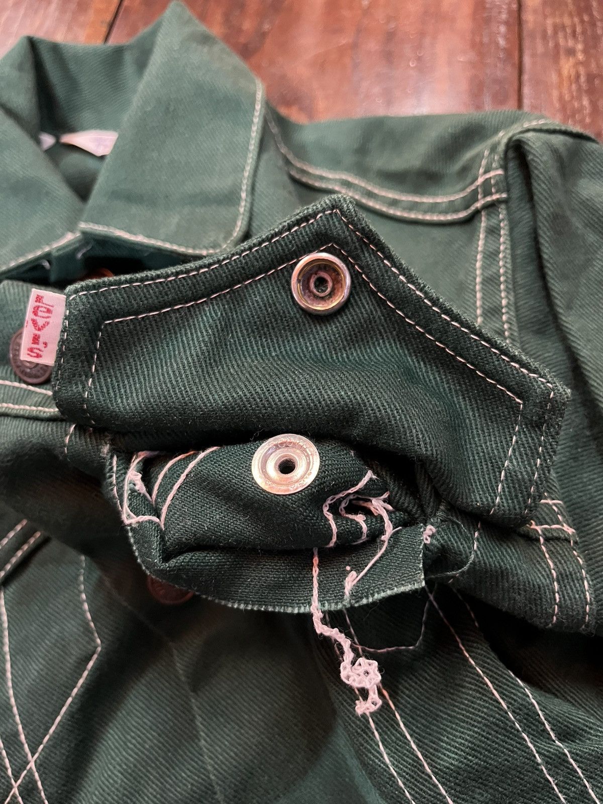 Levi's × Levi's Vintage Clothing × Vintage Vintage Levis Denim Jacket Size US XXS / EU 40 - 6 Thumbnail