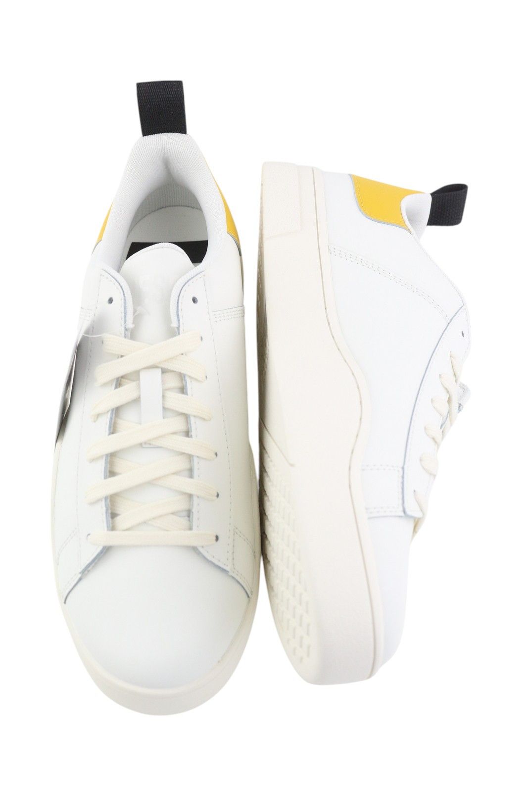Diesel S-CLEVER LOW LACE EU45 Leather White 41575 Size US 12 / EU 45 - 4 Thumbnail