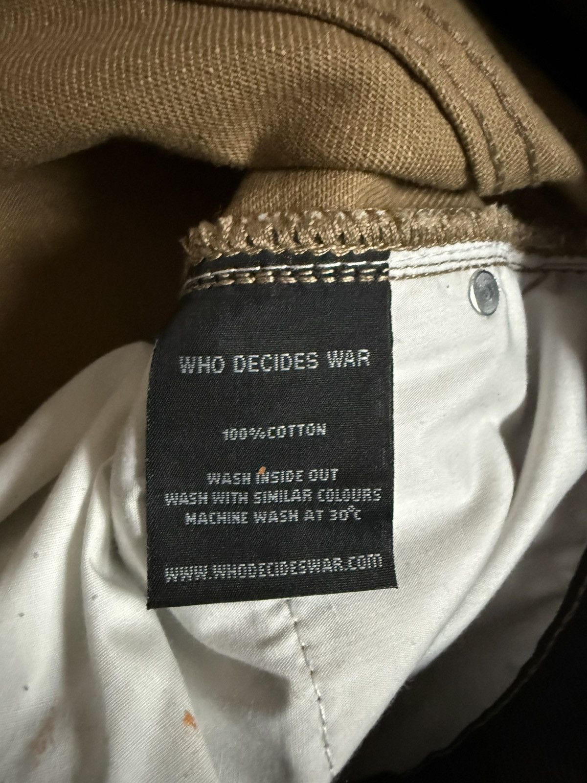 Who Decides War Who Decides War Size US 34 / EU 50 - 5 Thumbnail