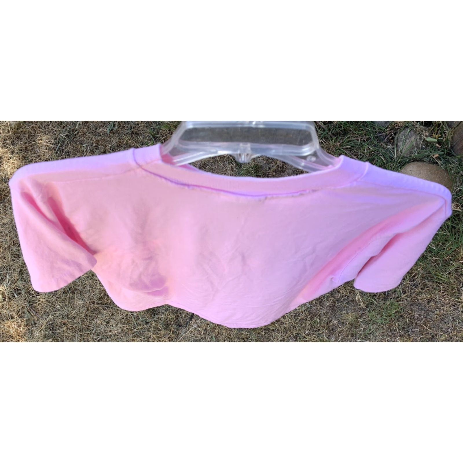 Hanes VINTAGE Hanes T-Shirt Bowl 1989 North Dakota Bismarck Mandan 80s Bowling Graphic Single Stitch Pink L Mens Men Size US L / EU 52-54 / 3 - 5 Thumbnail