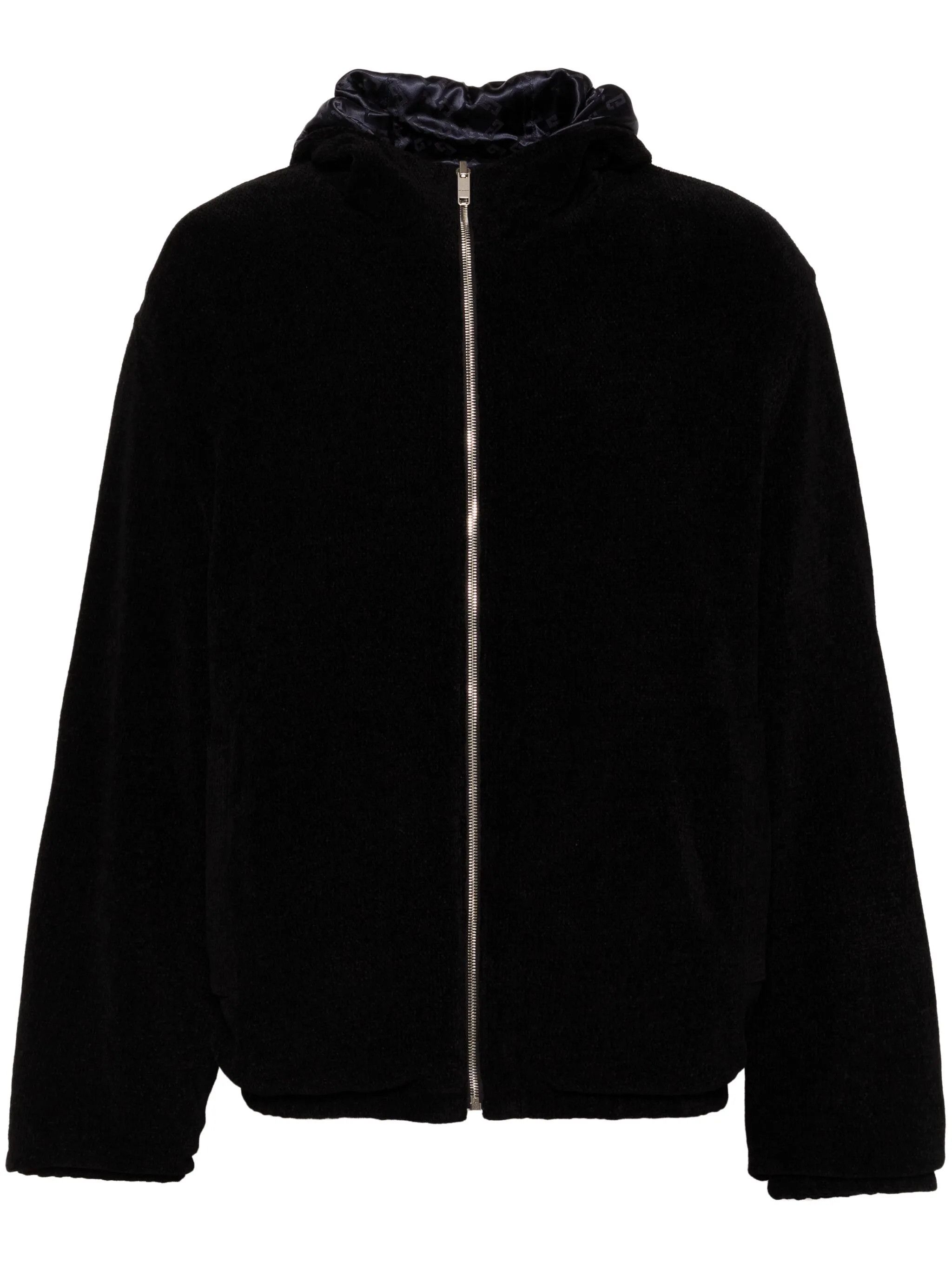 Givenchy o1srvl11e1225 4G Reversible Hooded Jacket in Black Size US XXL / EU 58 / 5 - 1 Thumbnail