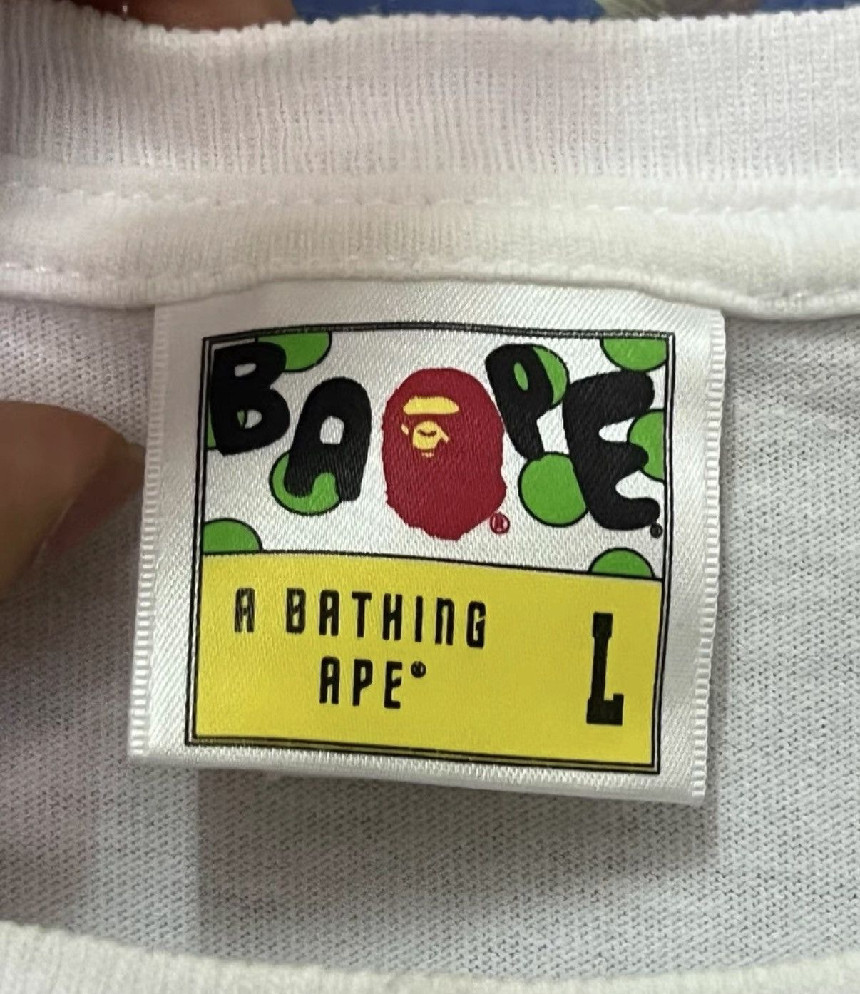 Bape BAPE OG Nigo Era, White Short Sleeve Size US L / EU 52-54 / 3 - 4 Thumbnail