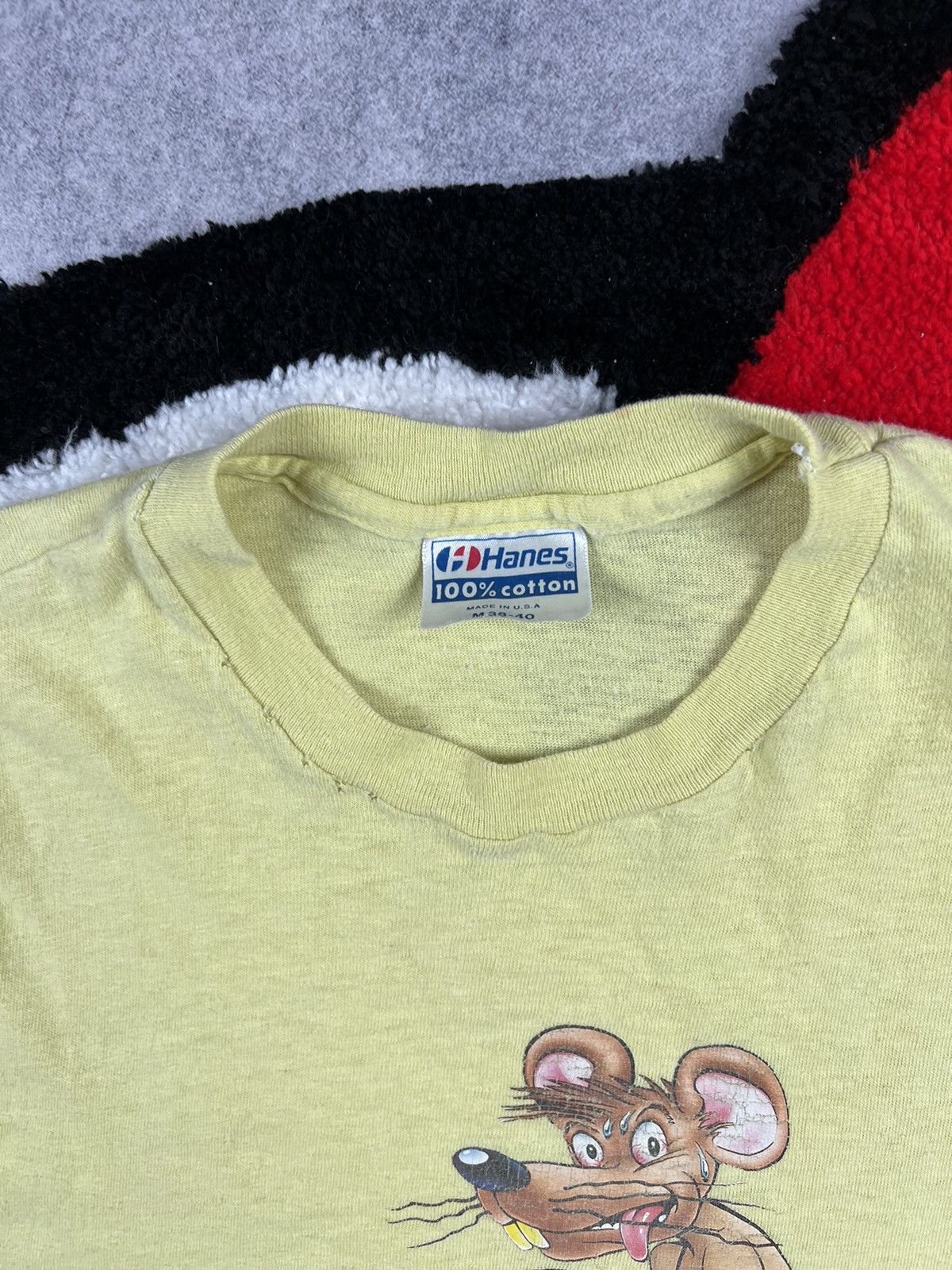 Vintage Y2K Vintage 90s Sex Mouse Faded Distressed Adult 18+ Tee Size M / US 6-8 / IT 42-44 - 5 Thumbnail