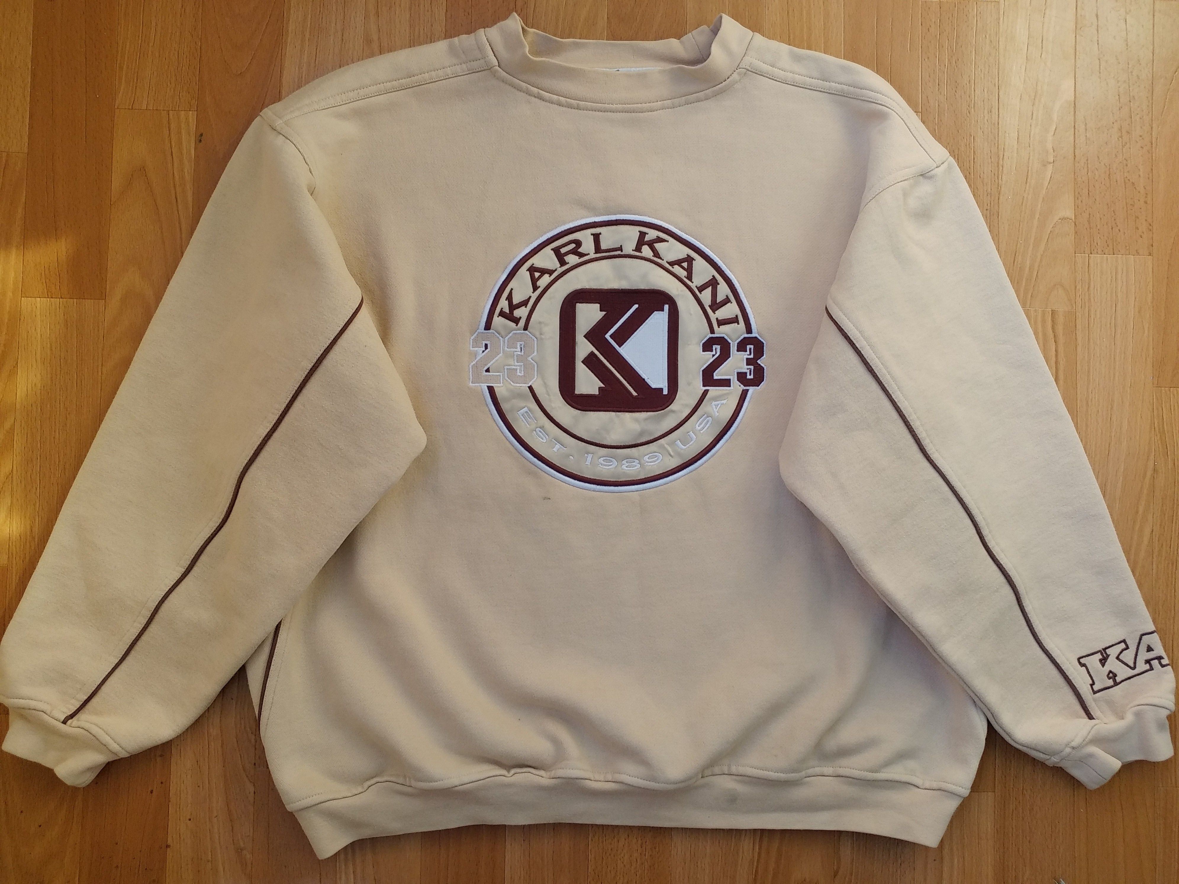 Karl Kani KARL KANI sweatshirt, vintage 90s hip hop, skater size L Size US L / EU 52-54 / 3 - 18 Thumbnail