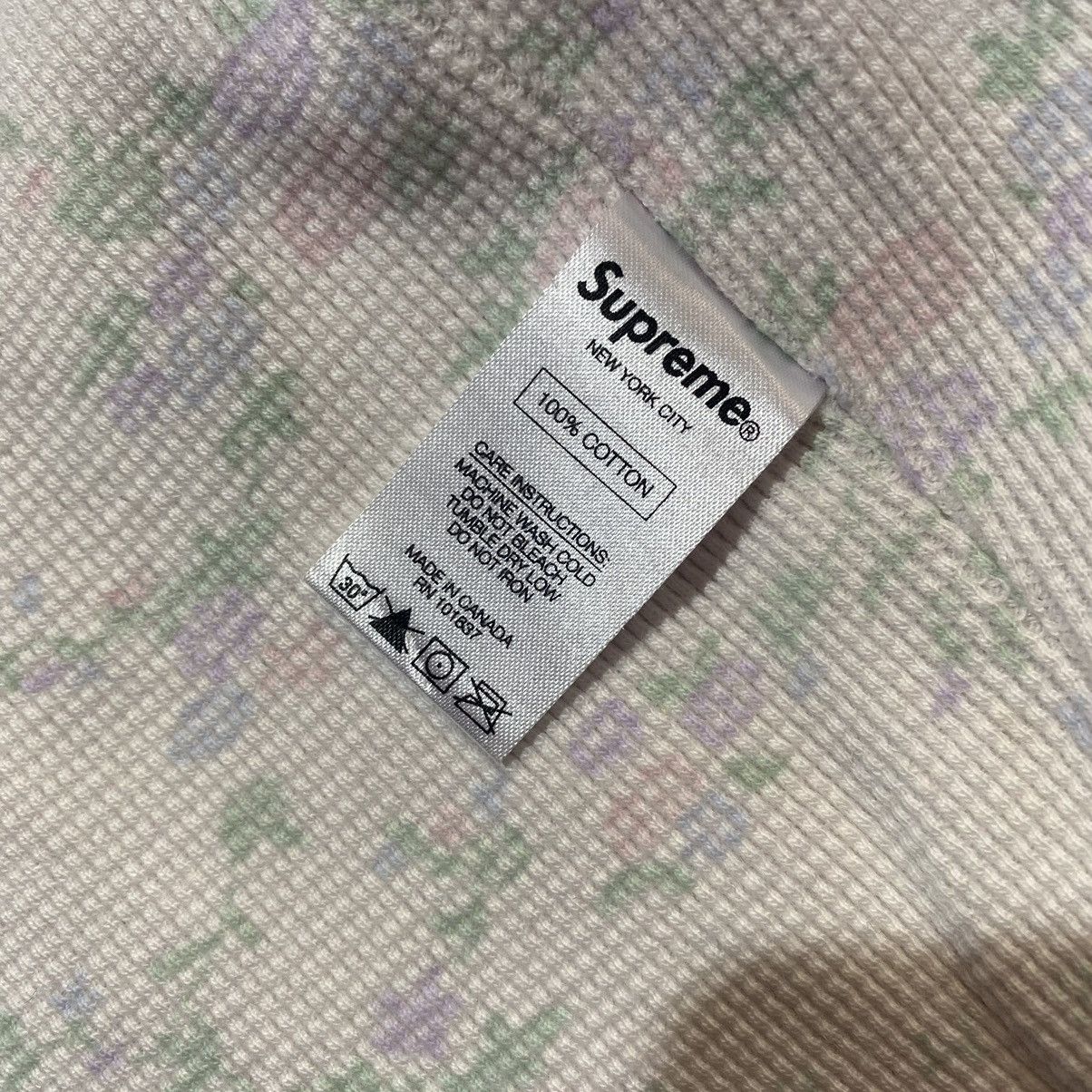 Supreme Supreme Small Box Logo Thermal Zip up Hoodie 2016 Size US L / EU 52-54 / 3 - 8 Thumbnail