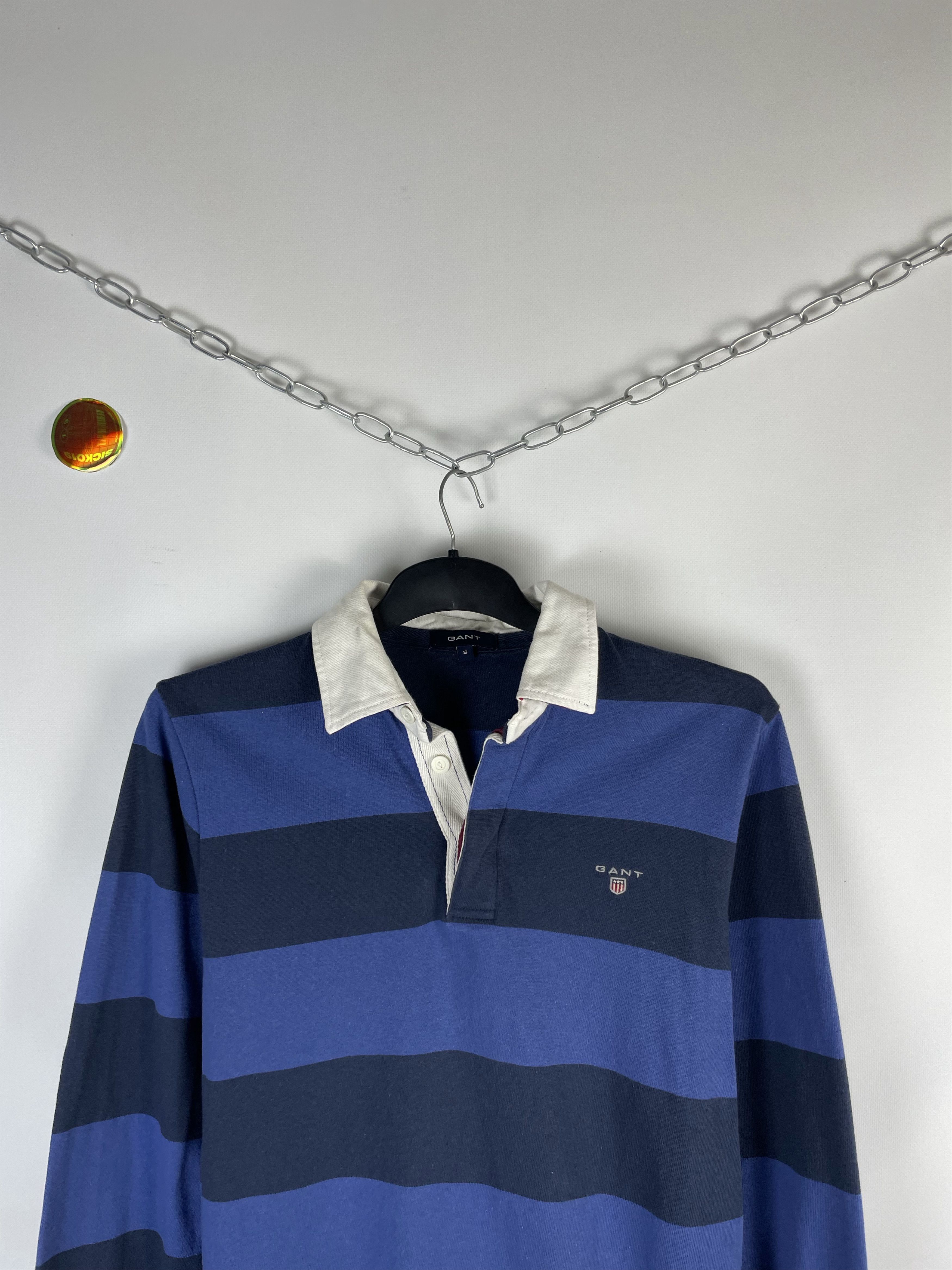 Gant Vintage 90s Gant Rugby Long Sleeve Polo Shirt Size US S / EU 44-46 / 1 - 3 Thumbnail