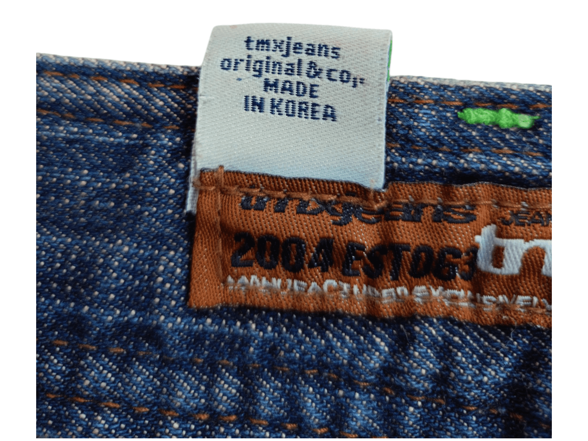 Japanese Brand × Vintage TMXJEANS 2004 ESTO63 Japanese Brand Vintage Streetwear Denim Size 27" / US 4 / IT 40 - 12 Thumbnail