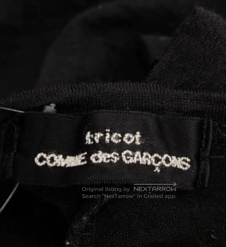 Comme des Garcons Comme Des Garcons Black Short Sleeve Top Size S / US 4 / IT 40 - 4 Thumbnail