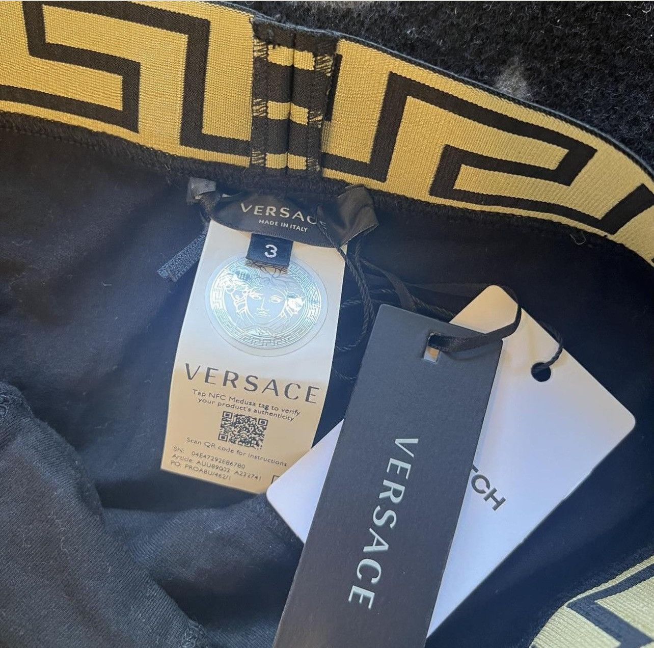 Versace Versace rhinestone underwear Size 32 - 3 Thumbnail