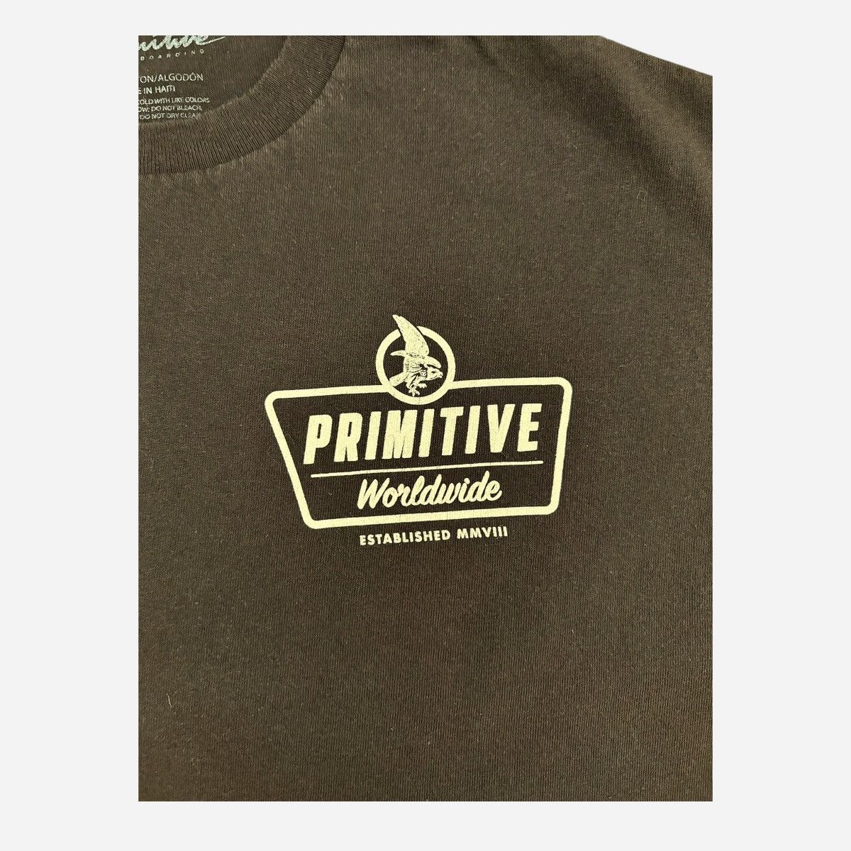 Primitive Primitive Skateboarding Apparel Brown Men’s T-Shirt Sz M Size US M / EU 48-50 / 2 - 15 Thumbnail