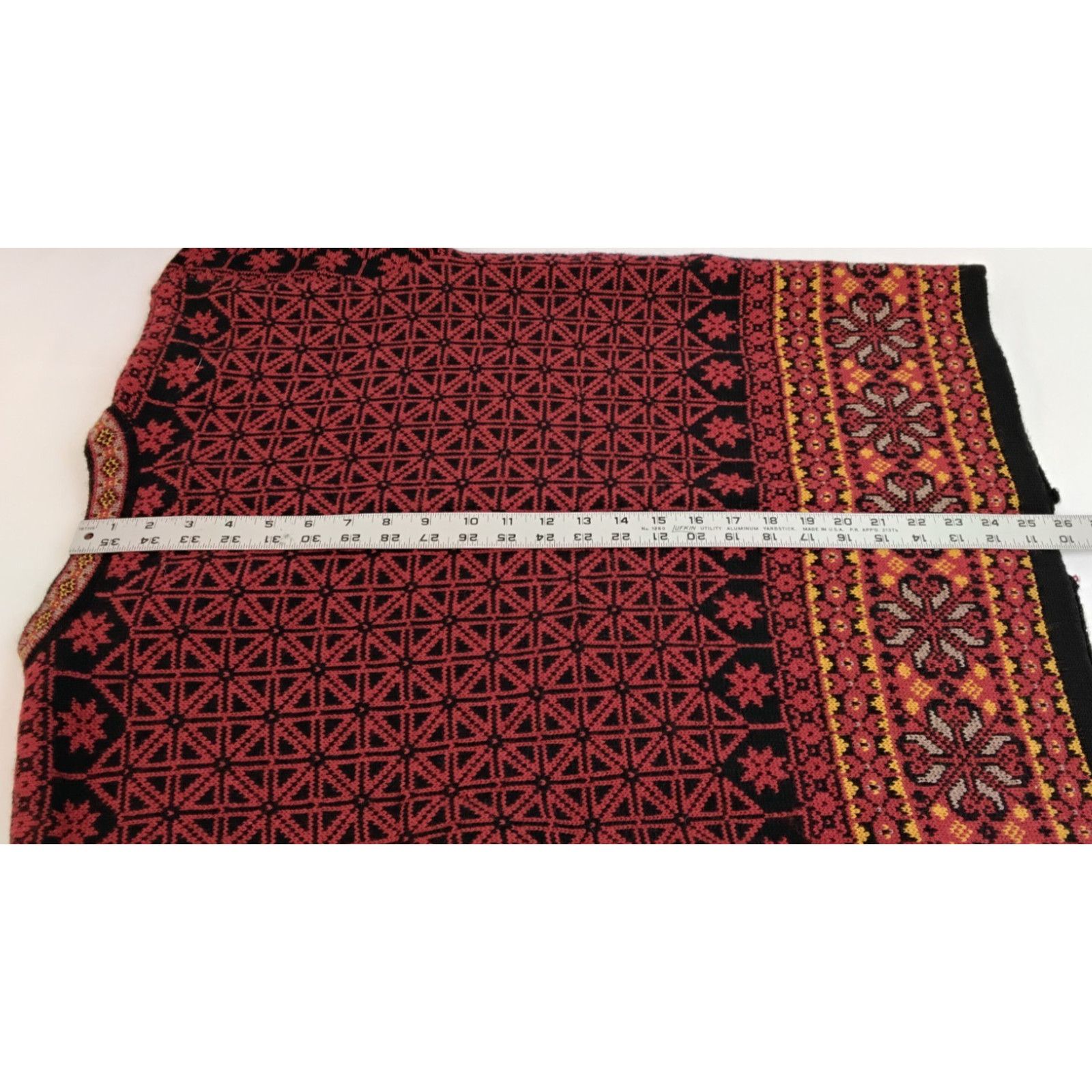 Other Christiania Sweaters Cardigan Women M Red Fair Isle NWT VTG Size M / US 6-8 / IT 42-44 - 18 Thumbnail