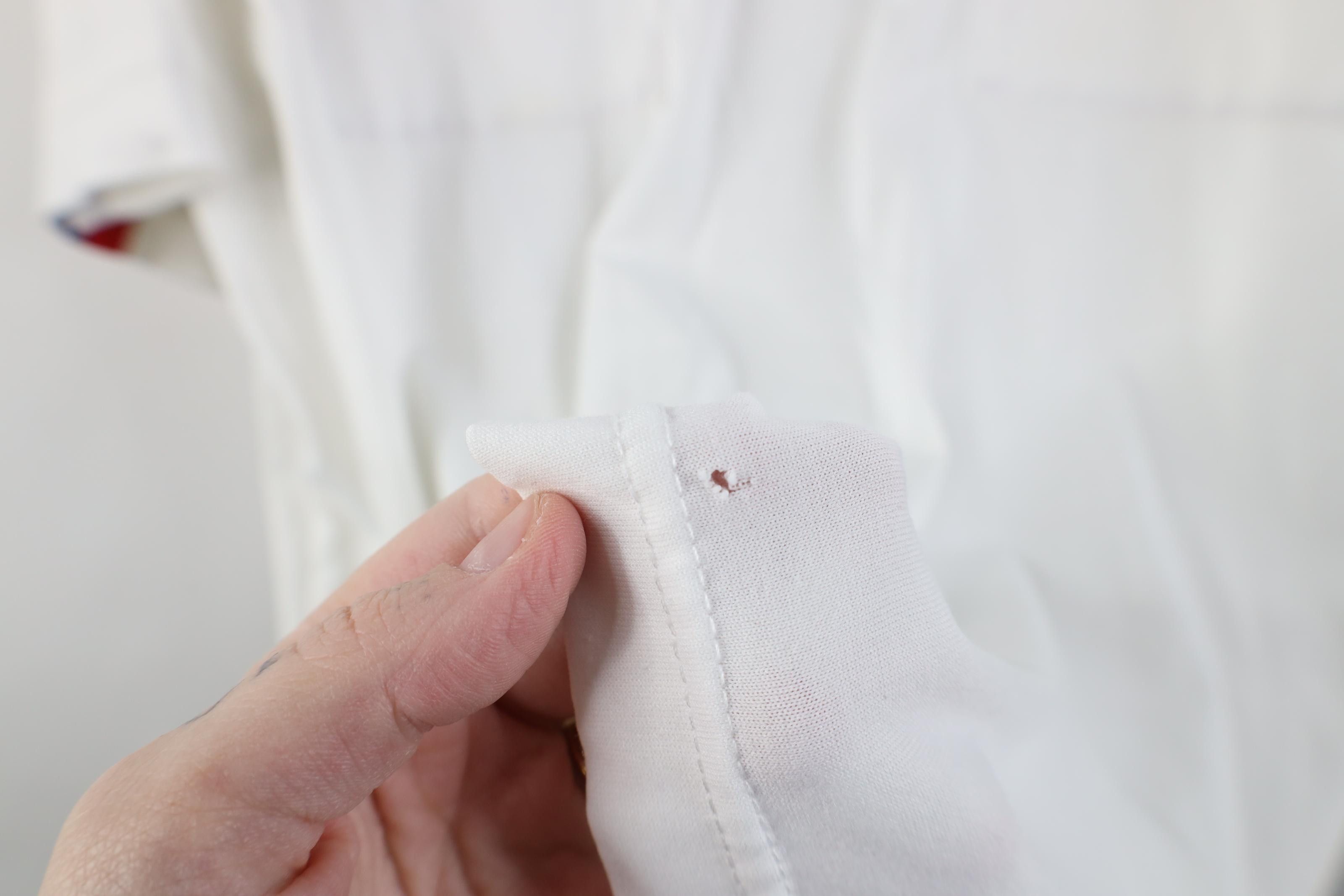 Vintage Vintage 90s Streetwear Knit Collared Golf Polo Shirt White Size US XL / EU 56 / 4 - 12 Thumbnail