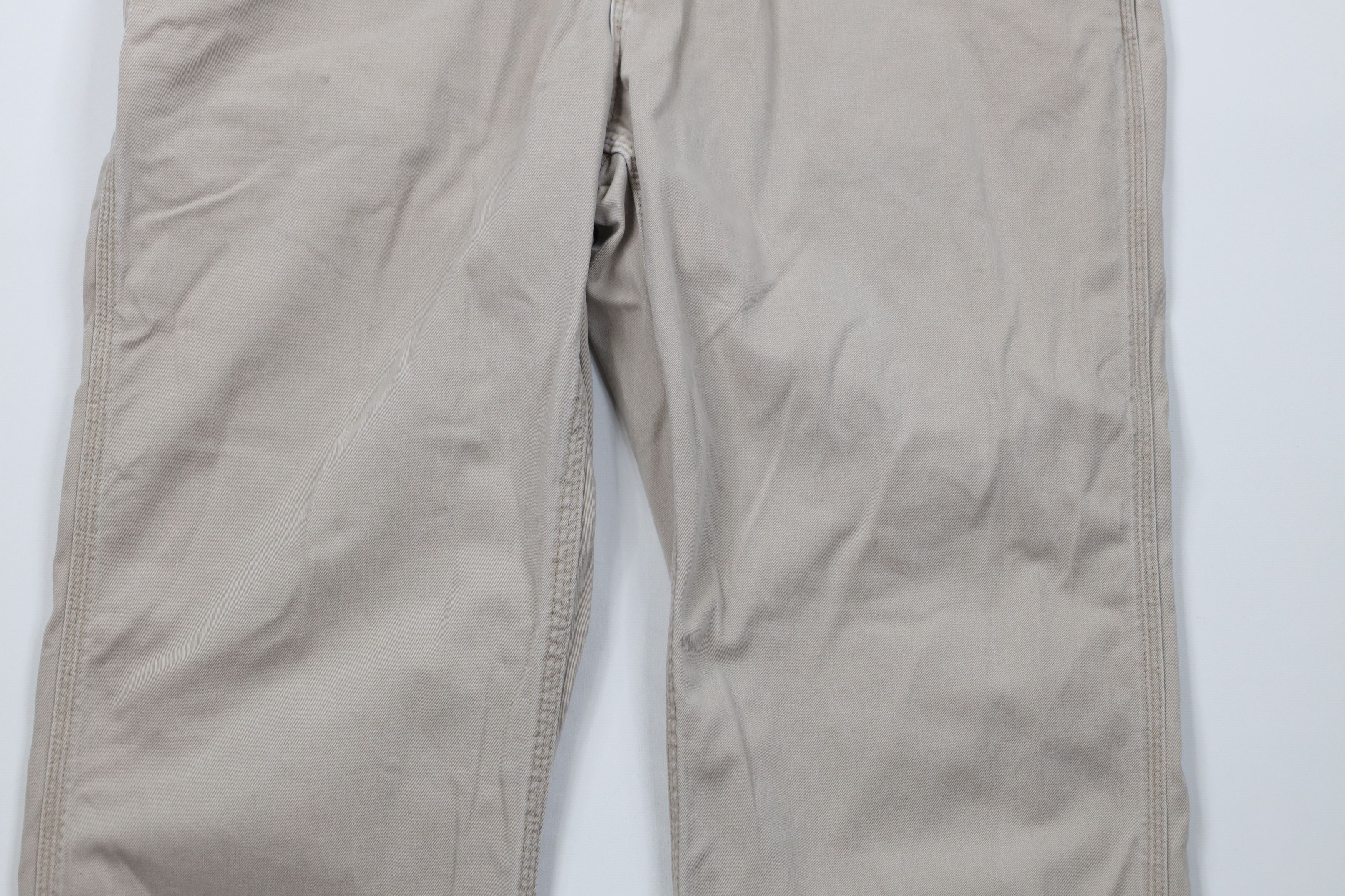 Carhartt Vintage Y2K Carhartt Wide Leg Dungaree Pants Beige Cotton Size US 38 / EU 54 - 3 Thumbnail