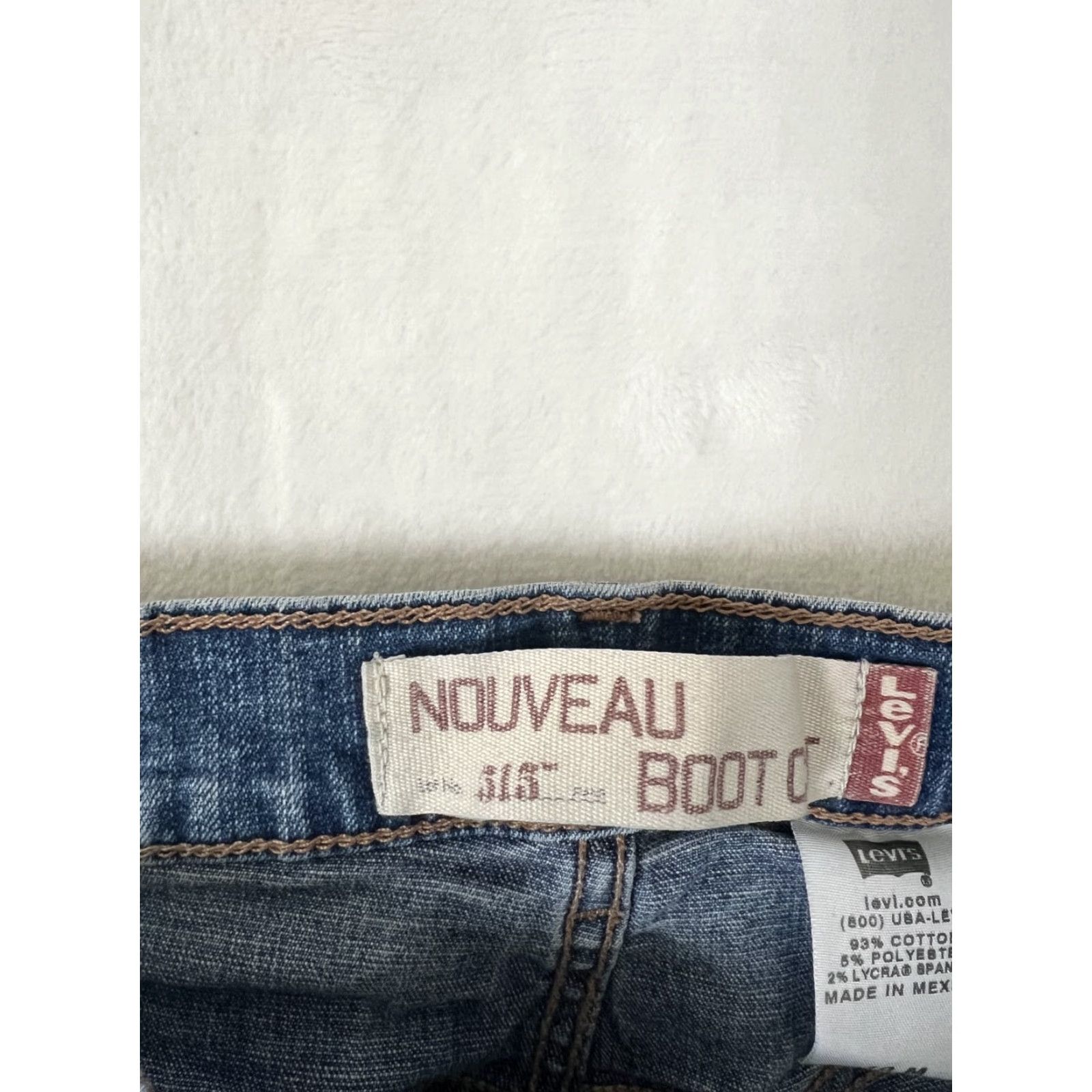 Levi's VINTAGE Levi's 515 Boot Cut Jeans Women's Size 10 M Western Cowboy Y2K Phase 28 Inseam 28 Blue Denim Size 32" / US 10 / IT 46 - 7 Thumbnail