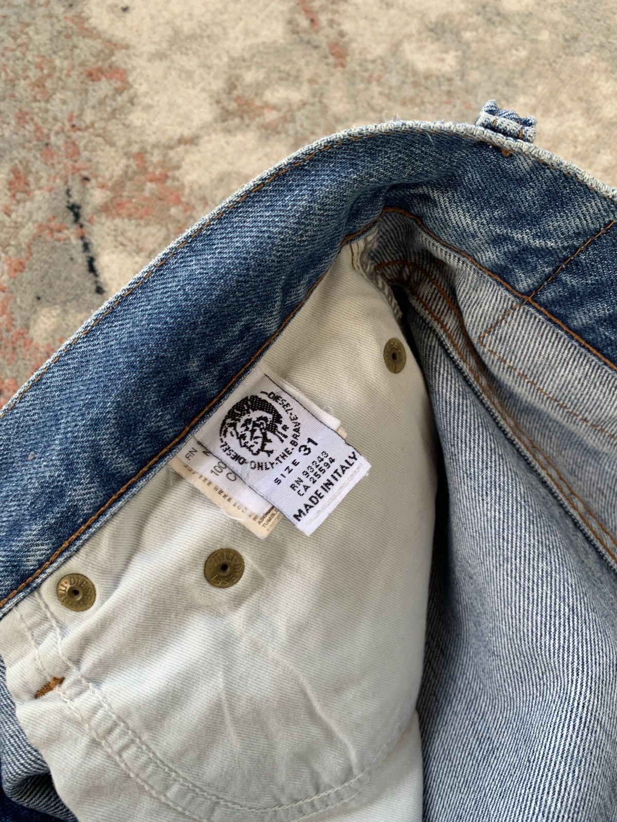 Diesel × Vintage Vintage Diesel Denim Pants Size US 31 - 6 Thumbnail