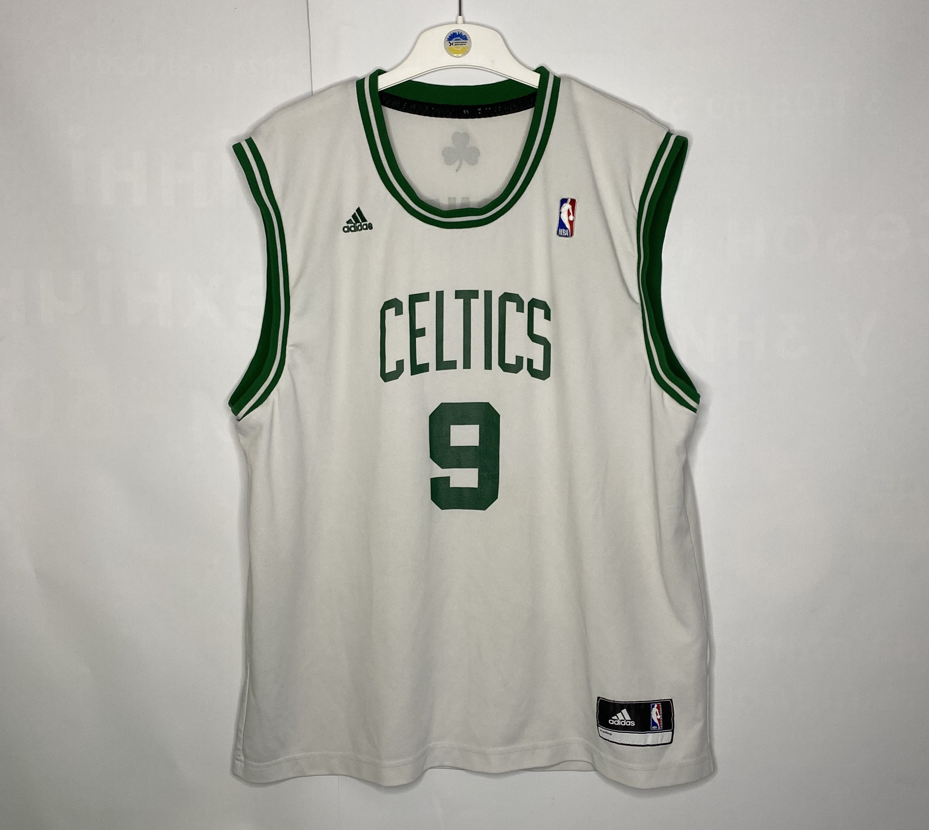 Adidas × NBA RONDO #9 BOSTON CELTICS 2013 NBA BASKETBALL SHIRT JERSEY Size US XL / EU 56 / 4 - 1 Thumbnail