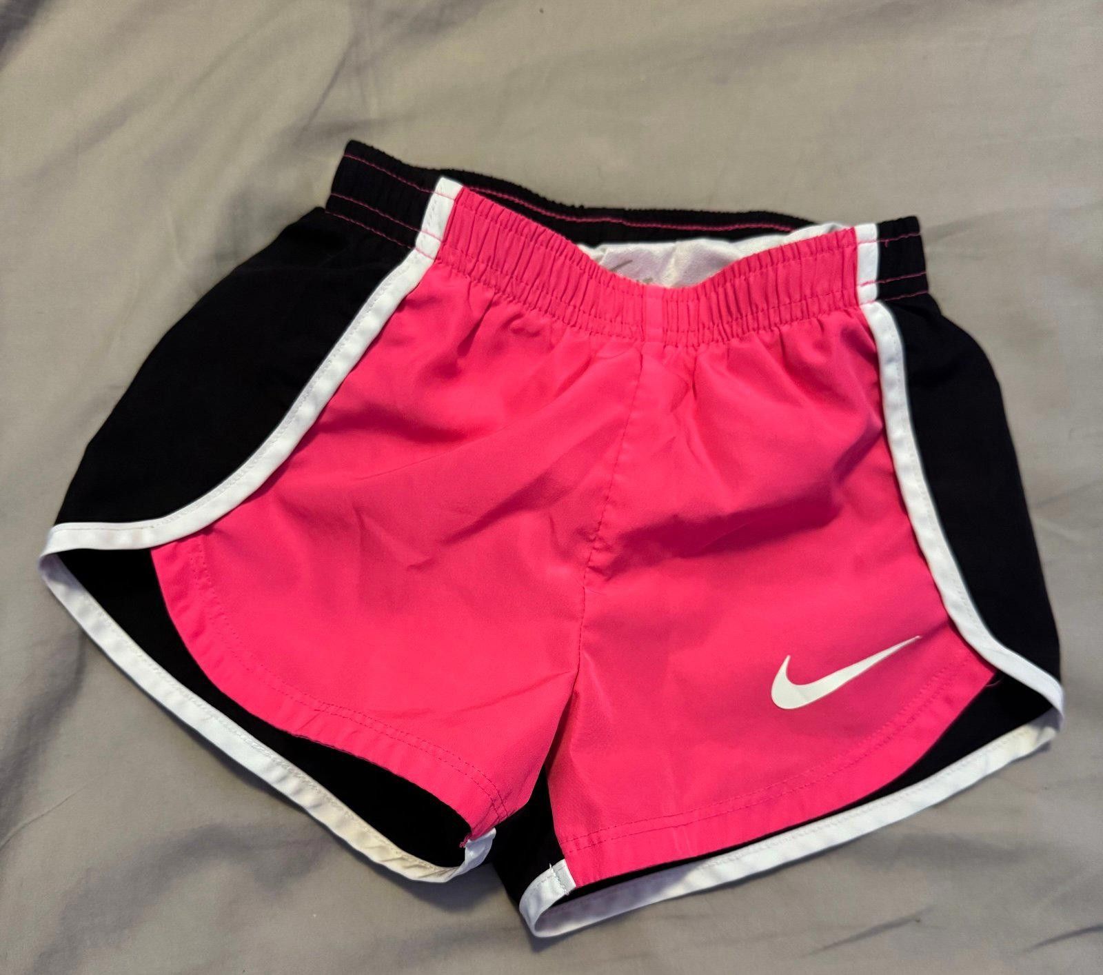 Nike 3T Nike Dri Fit Pink/Black Shorts Size 24" / US 00 / IT 34 - 1 Thumbnail