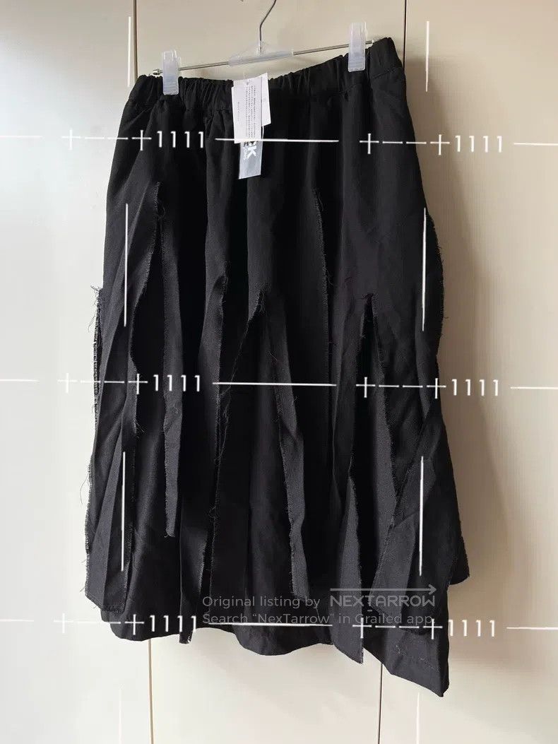 Comme des Garcons Comme Des Garcons size S Striped cut-out torn decorative e Size 22" - 5 Thumbnail