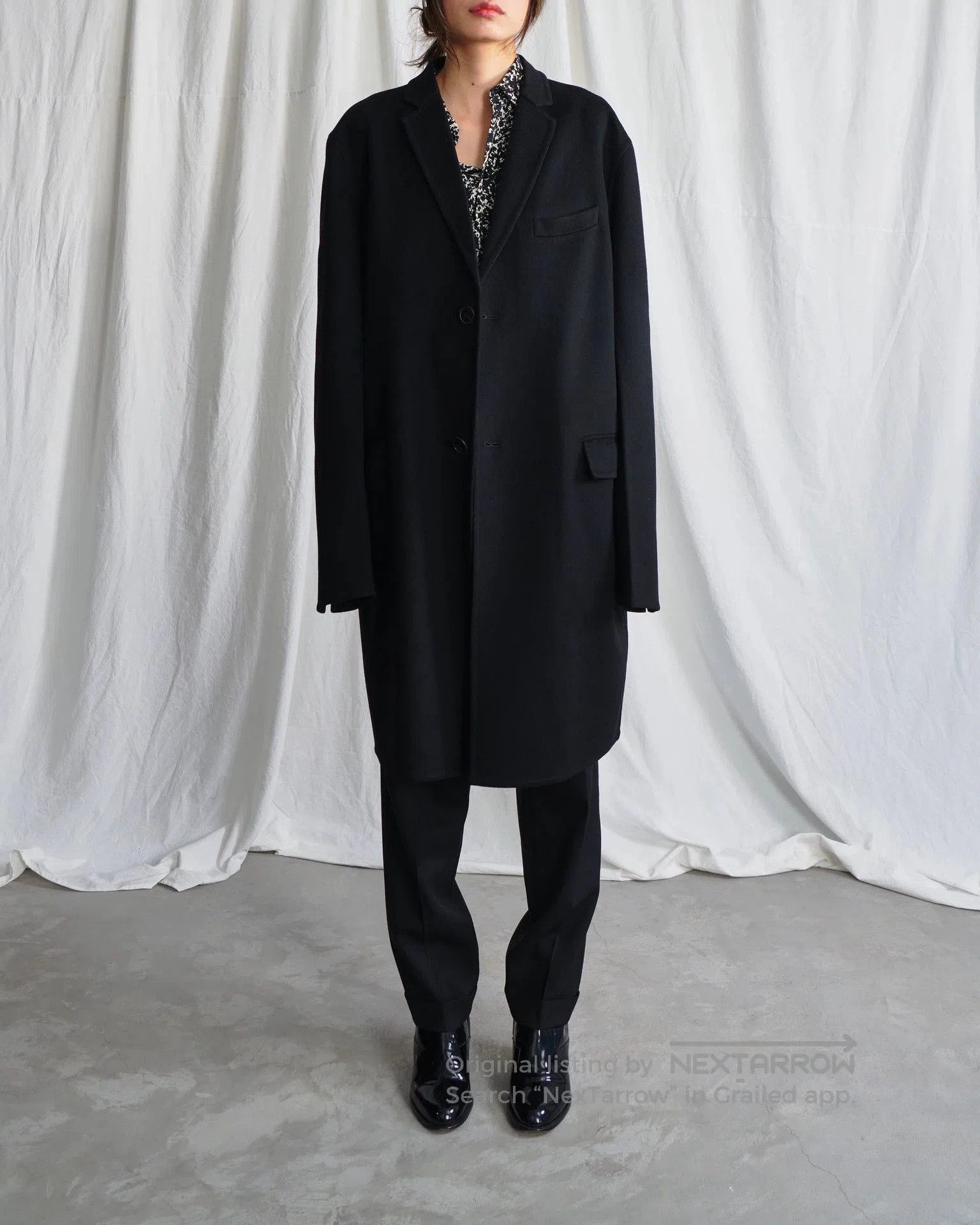 Valentino Valentino Noir Cashmere Blend Coat. Size US S / EU 44-46 / 1 - 3 Thumbnail