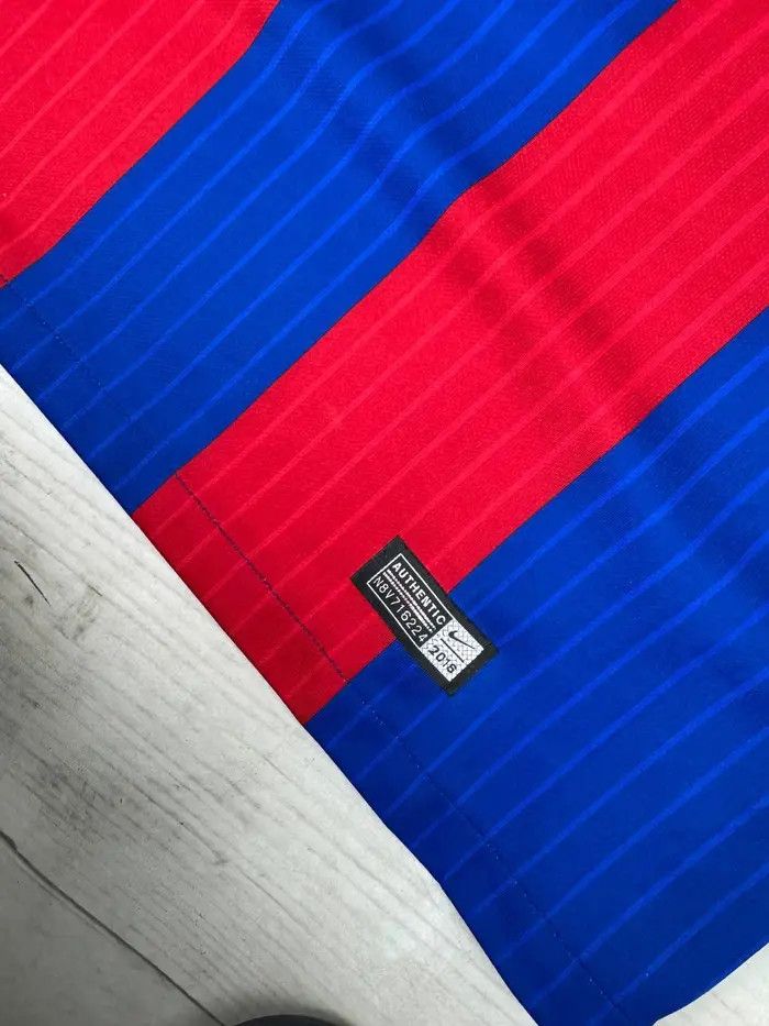 Nike Nike FC Barcelona 2016 2017 Home Shirt Soccer Jersey Size US XL / EU 56 / 4 - 6 Thumbnail