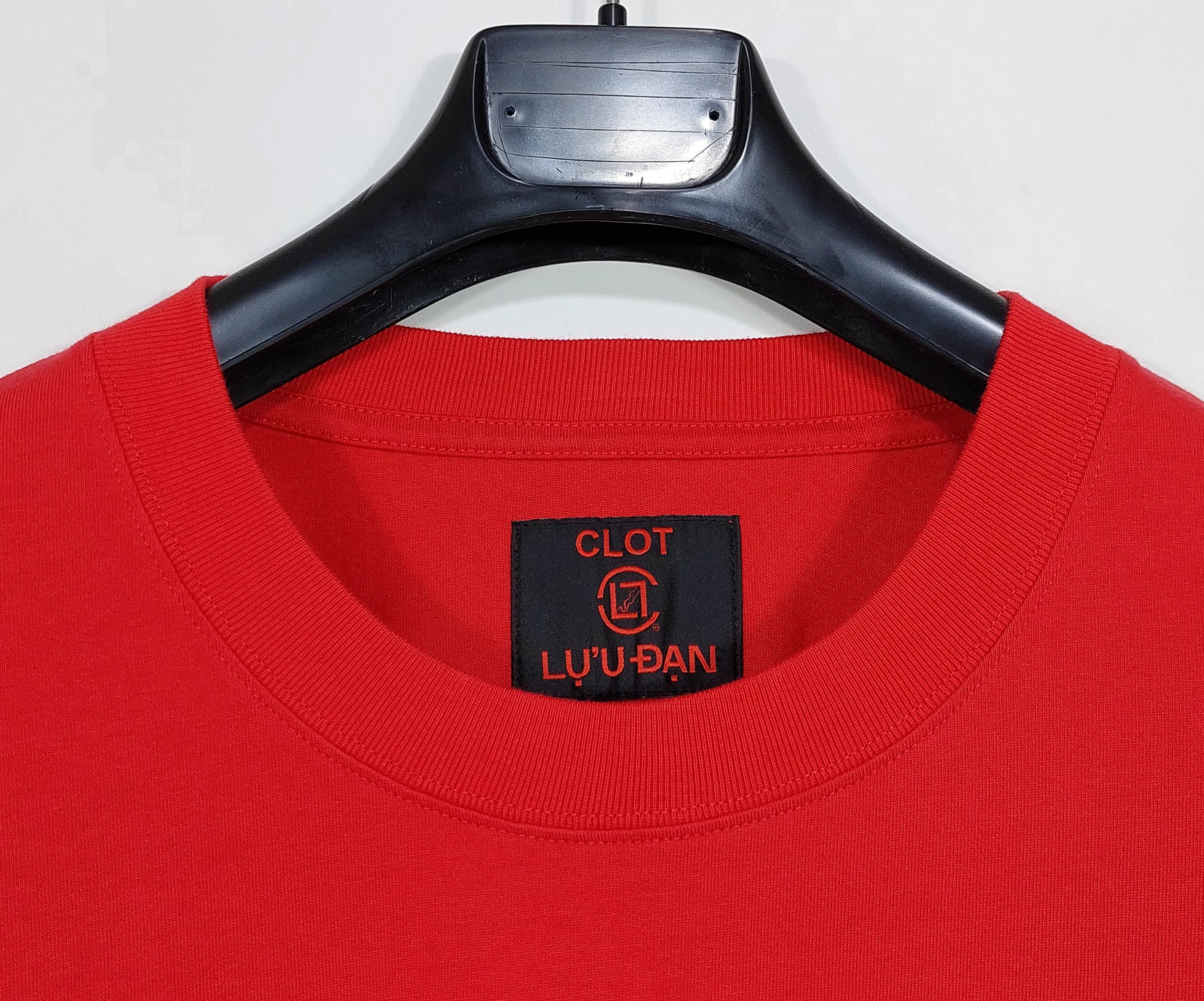 CLOT x LUU DAN print cotton tshirt - red S Size US S / EU 44-46 / 1 - 2 Thumbnail