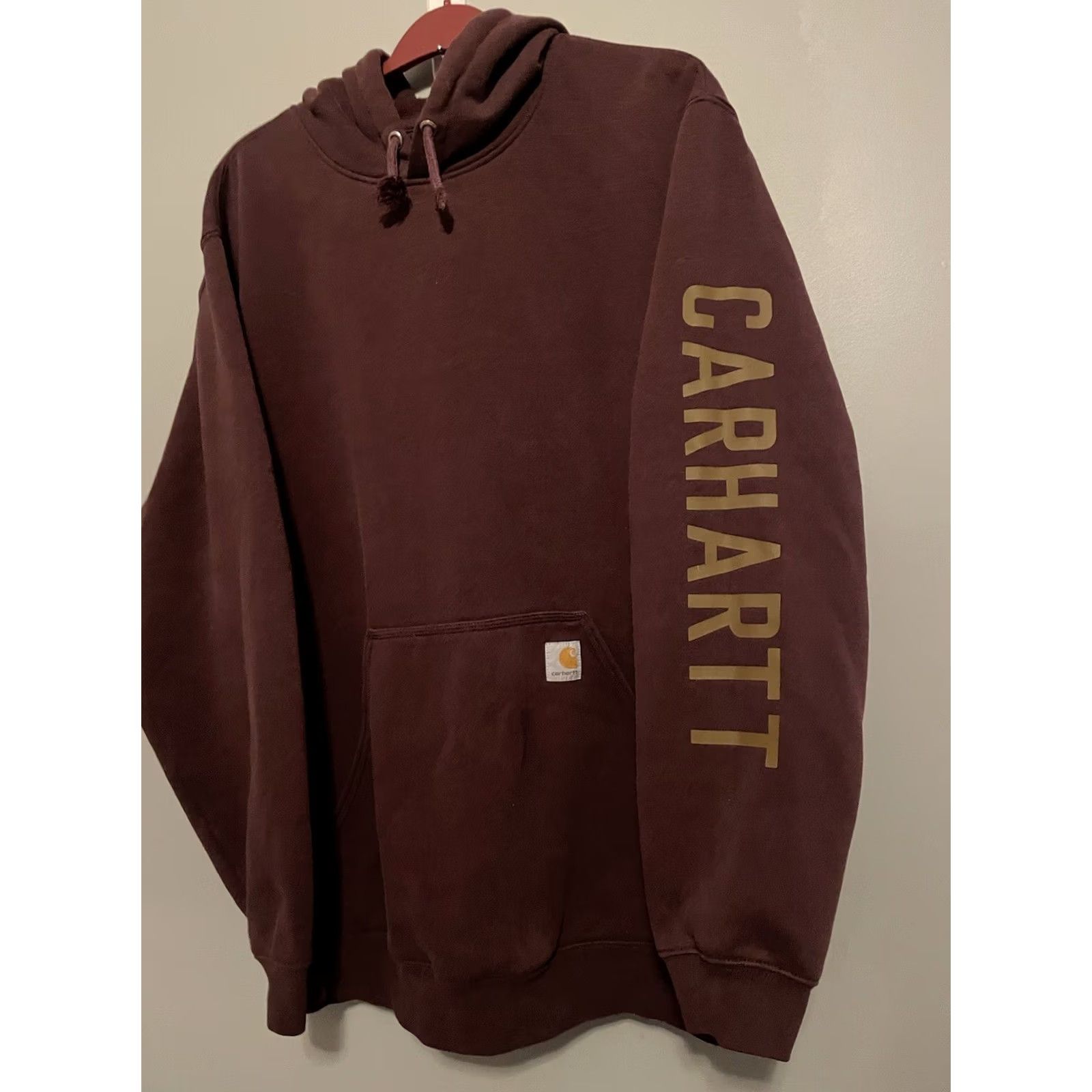 Carhartt Carhartt Hoodie Sweatshirt Men XL Purple Heavyweight Pullover Size US XL / EU 56 / 4 - 5 Thumbnail